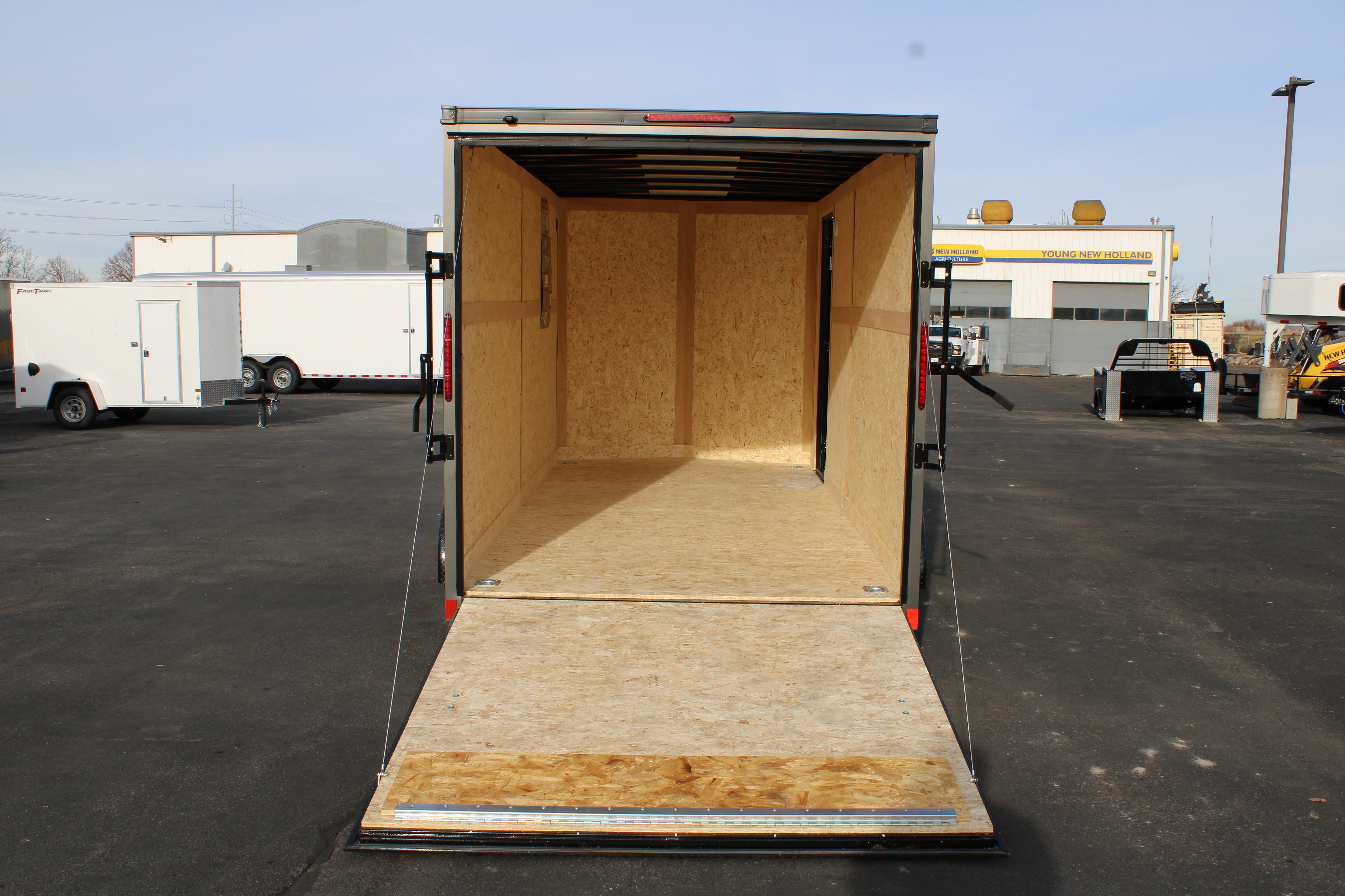 2025 Wells Cargo 7 x 16 Deluxe Enclosed Trailer