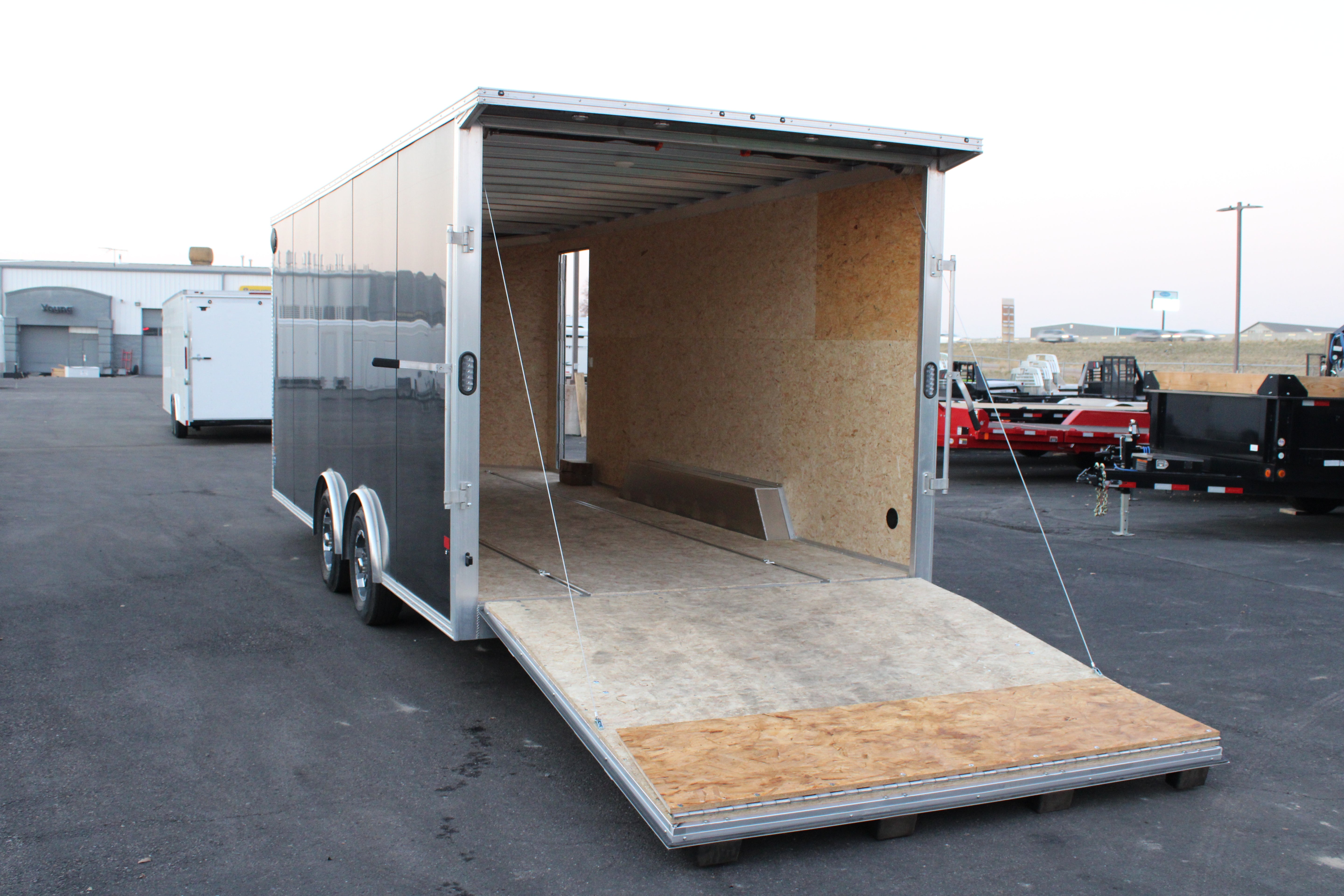 2025 Alcom 8.5 x 20 Enclosed Trailer