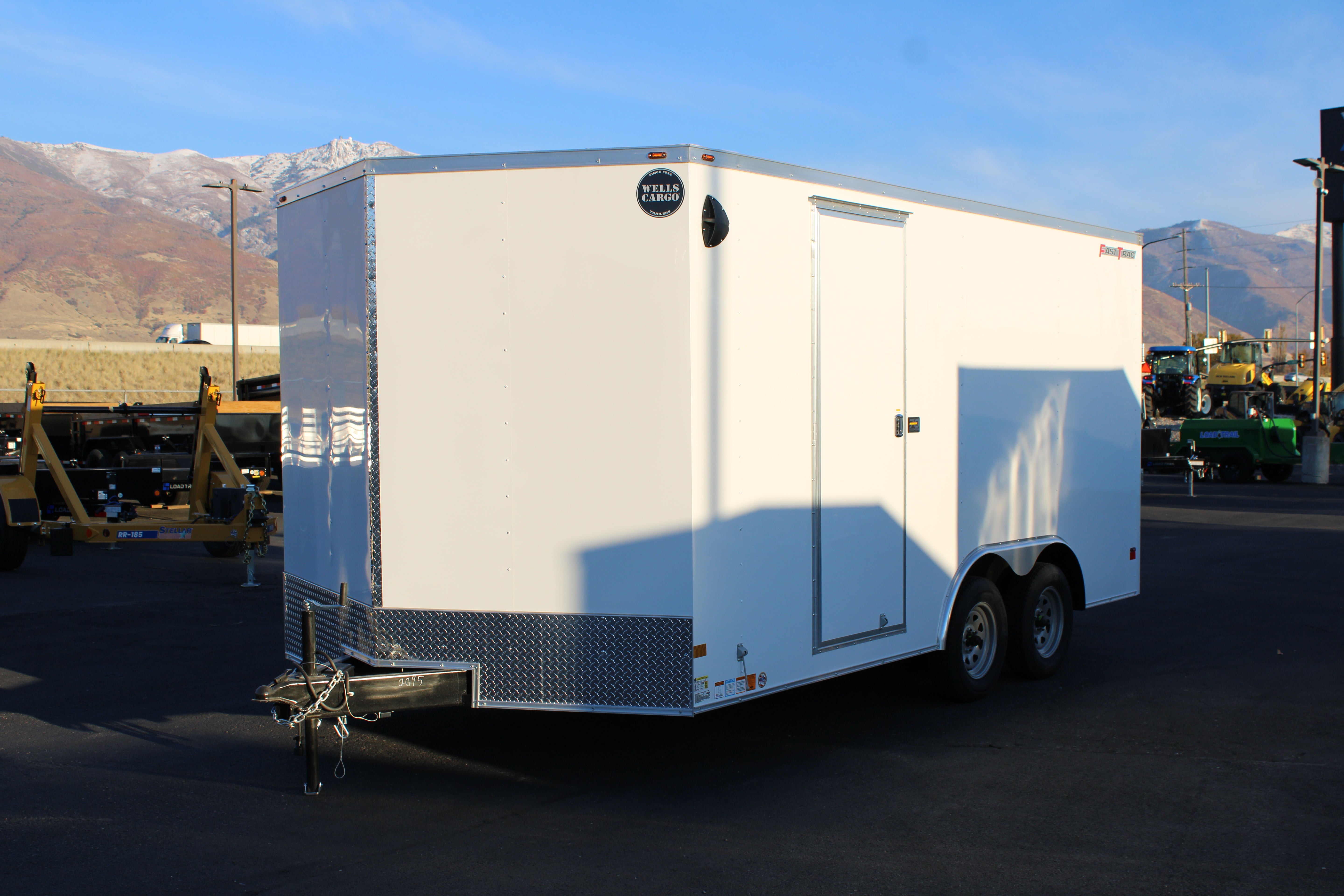 2025 Wells Cargo 8.5 x 16 Deluxe Enclosed Trailer