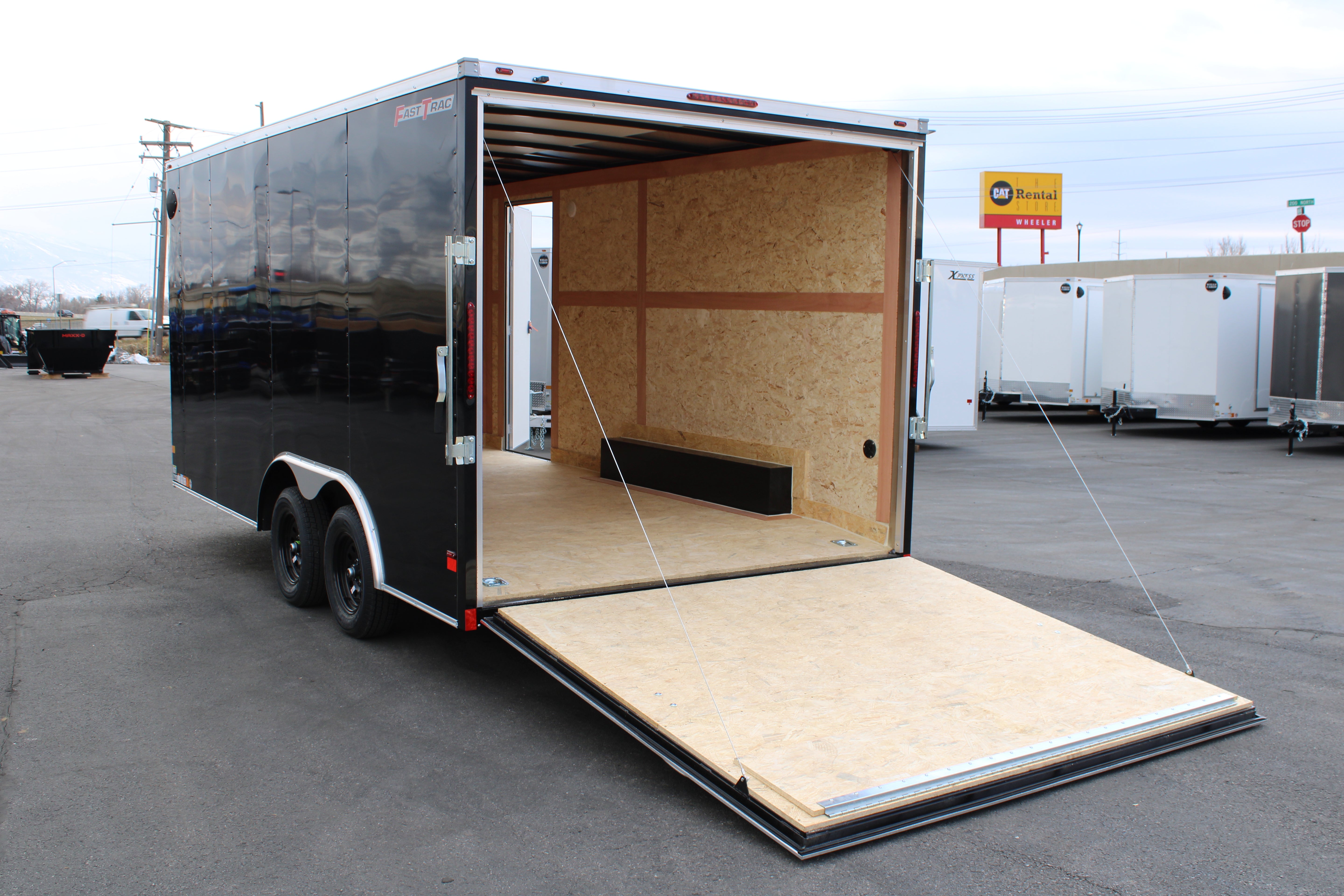 2025 Wells Cargo 8.5 x 16 Deluxe Enclosed Trailer