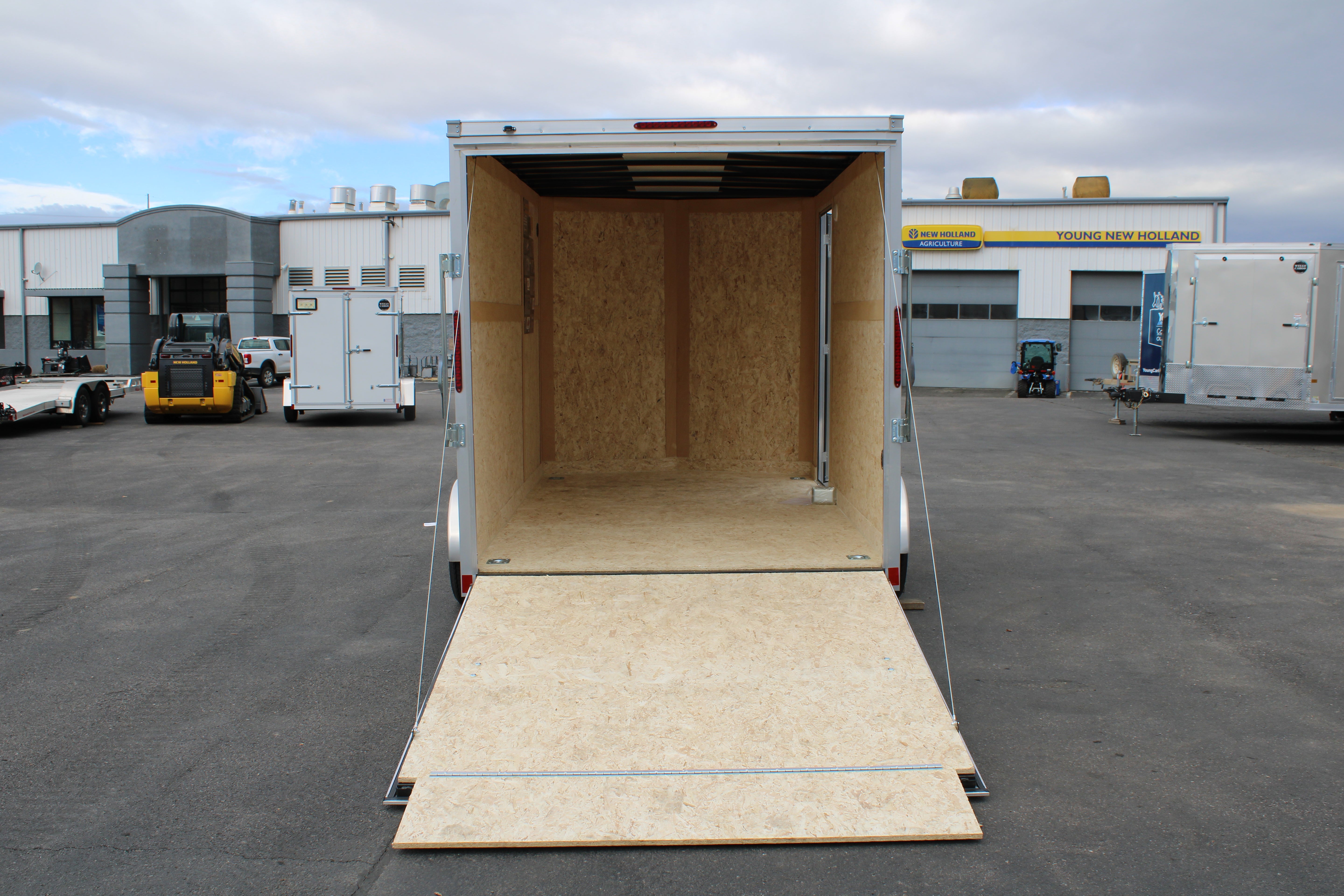 Wells Cargo 7x12 Deluxe Enclosed Trailer