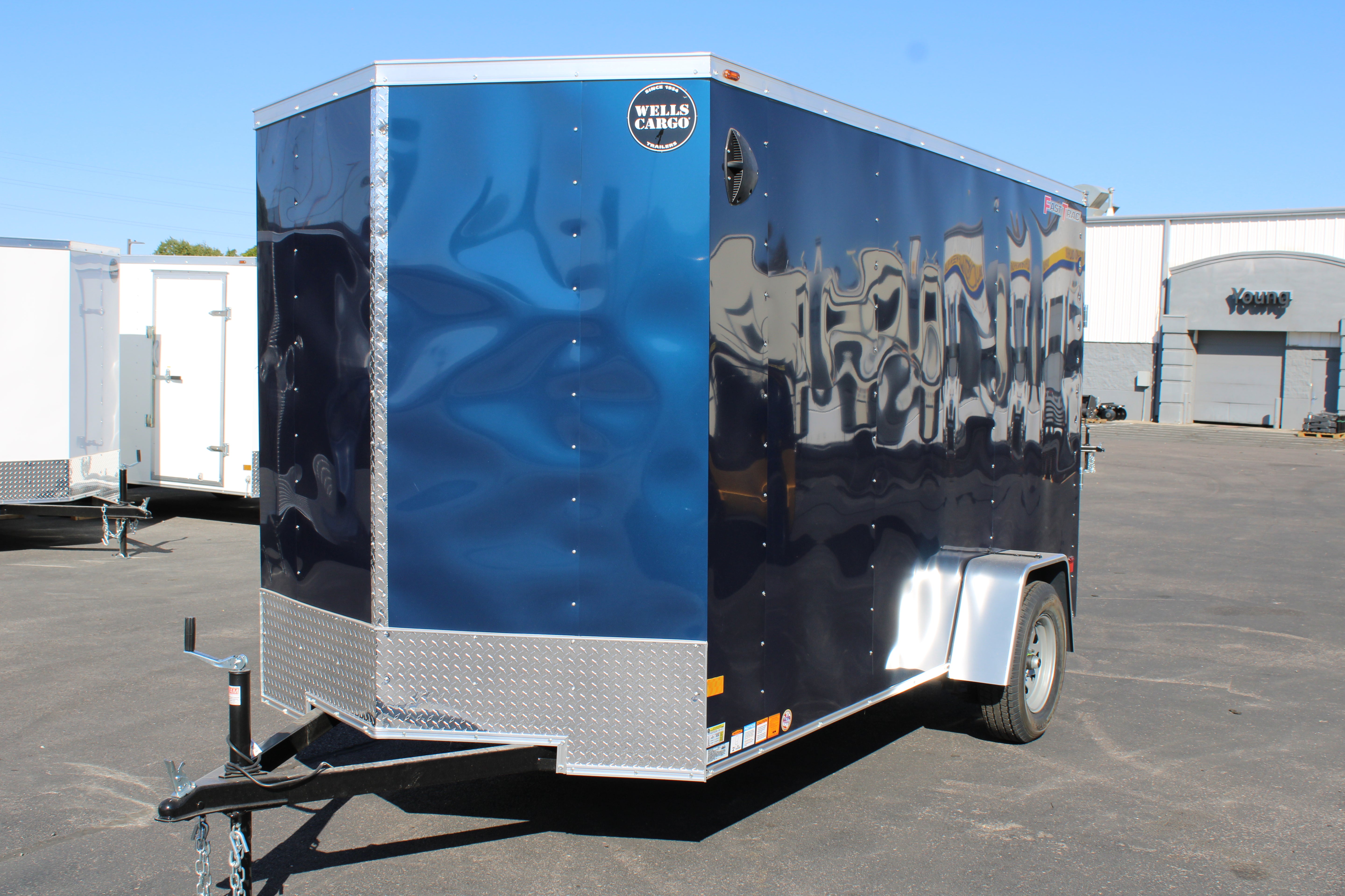 2025 Wells Cargo 6 x 12 Enclosed Trailer