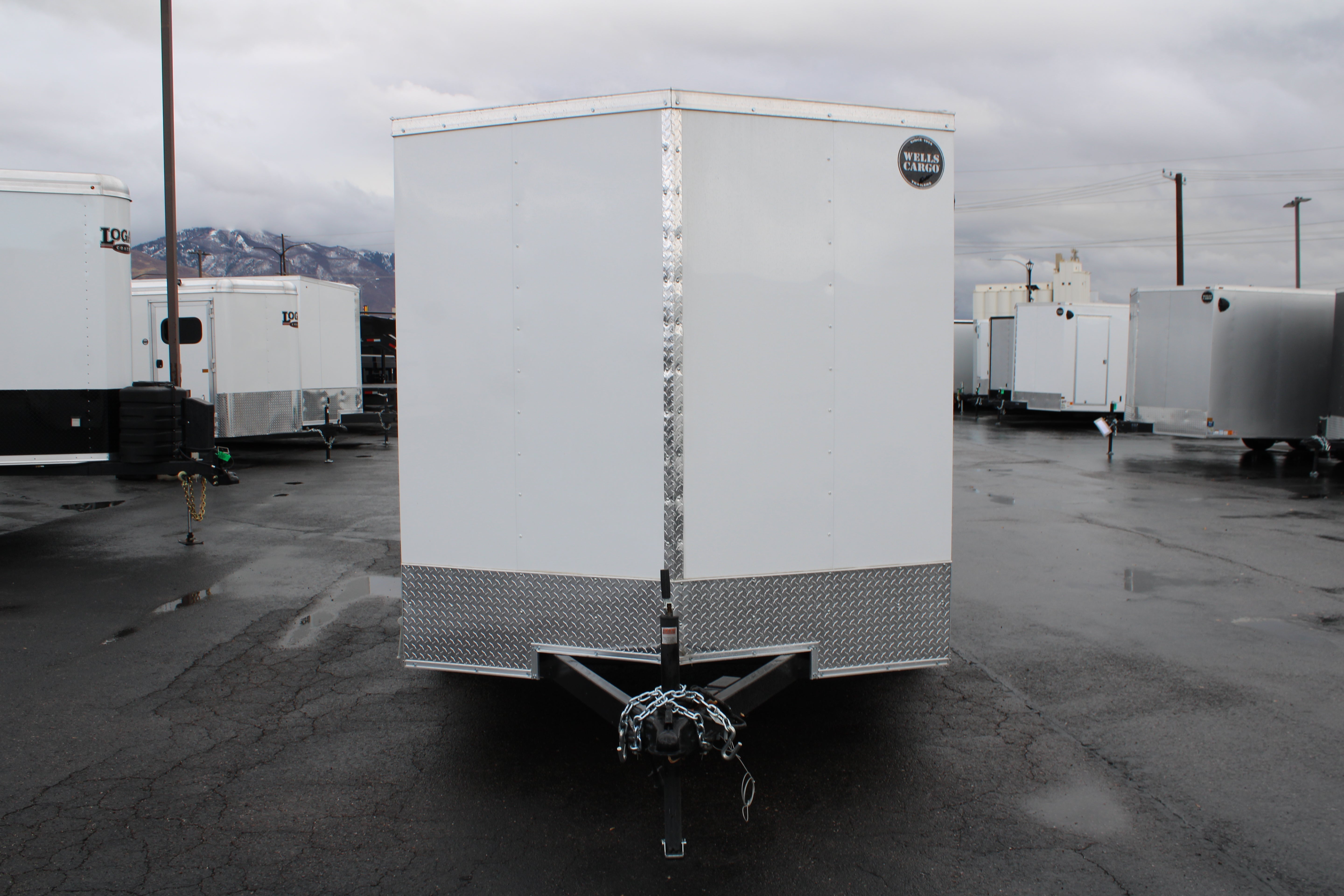 Wells Cargo 7 x 12 Deluxe Enclosed Trailer