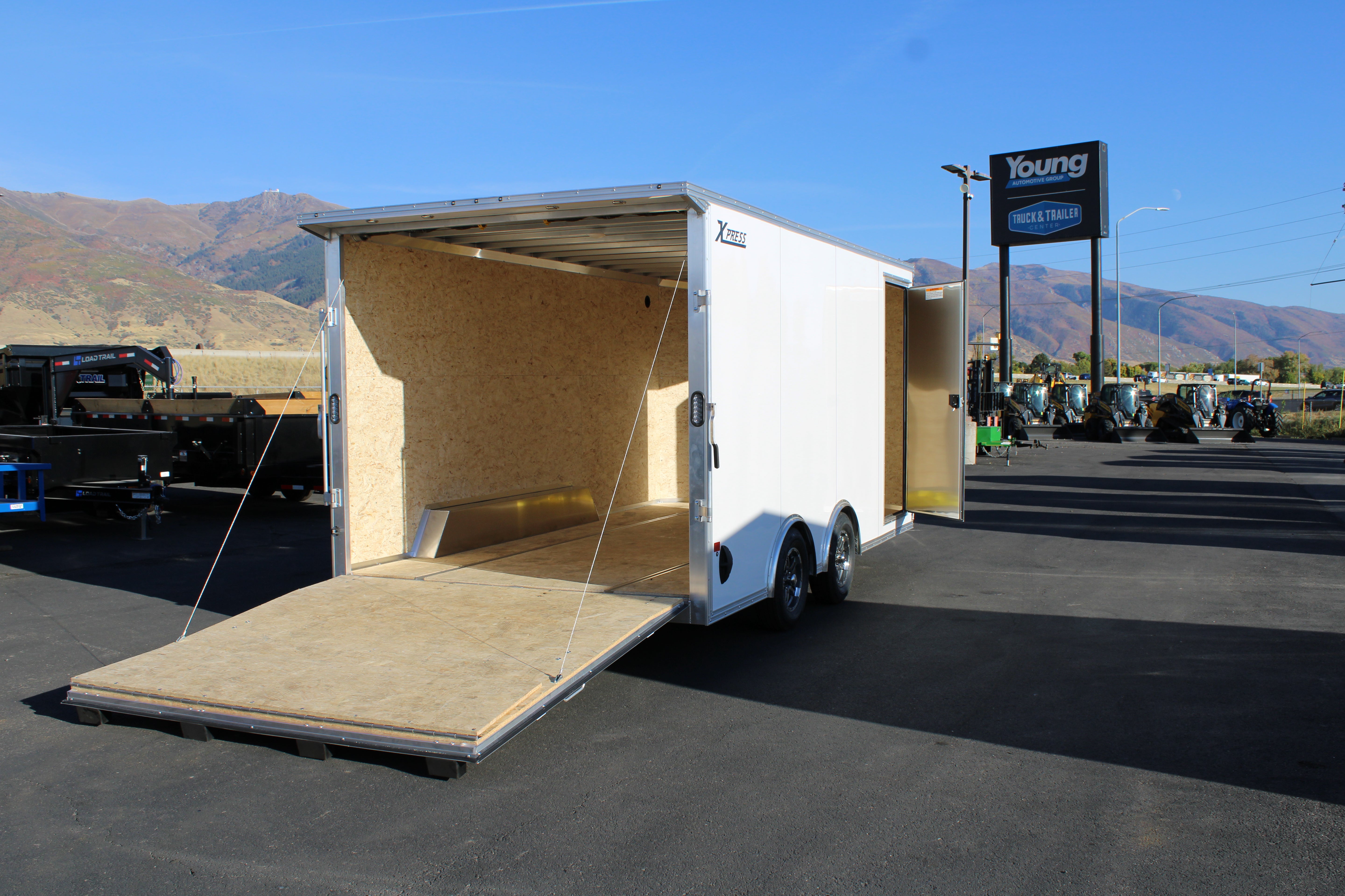 2025 Alcom 8.5 x 16 Enclosed Trailer