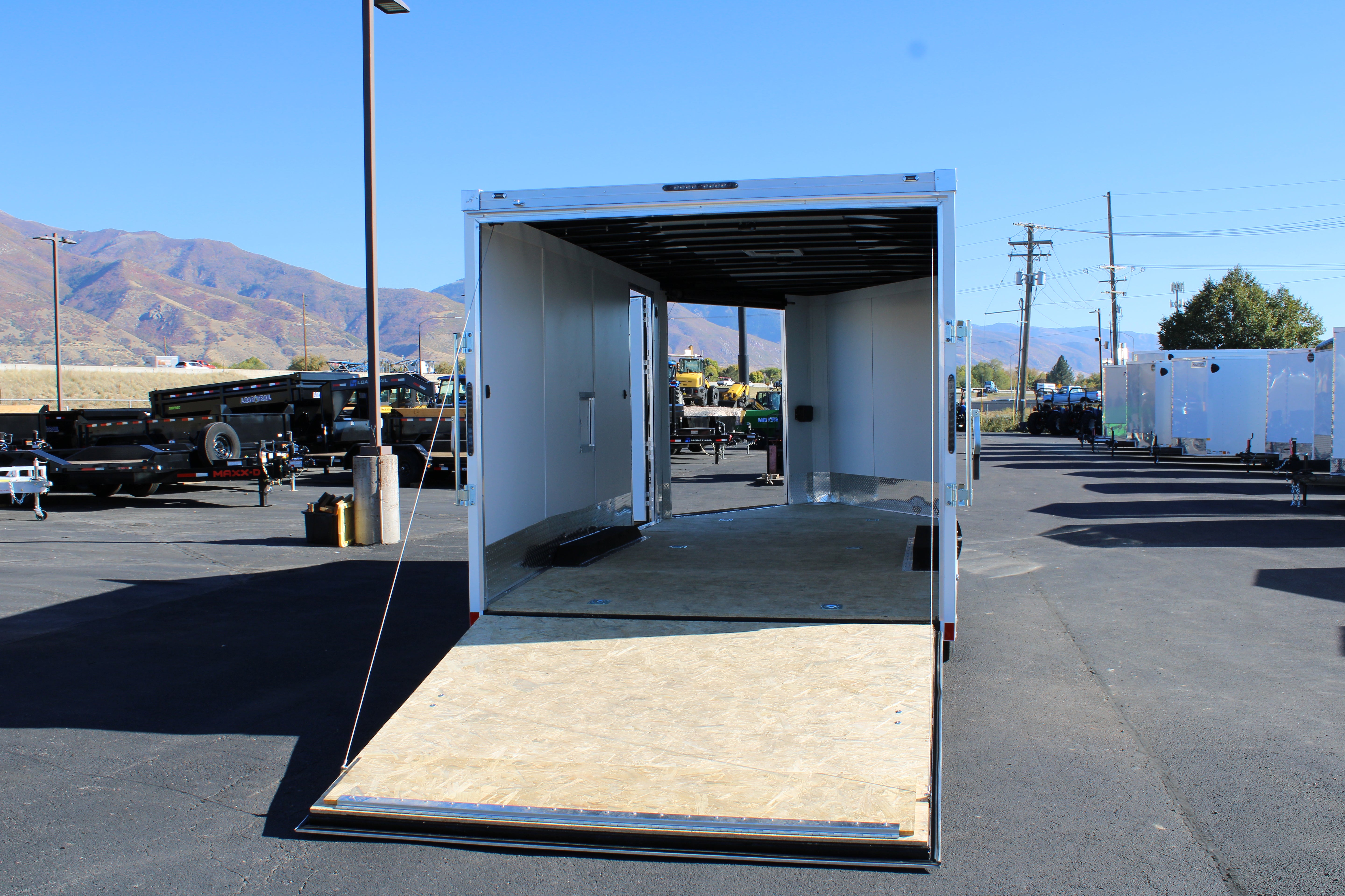 2025 Wells Cargo 8.5 x 22 Enclosed Snowmobile Trailer