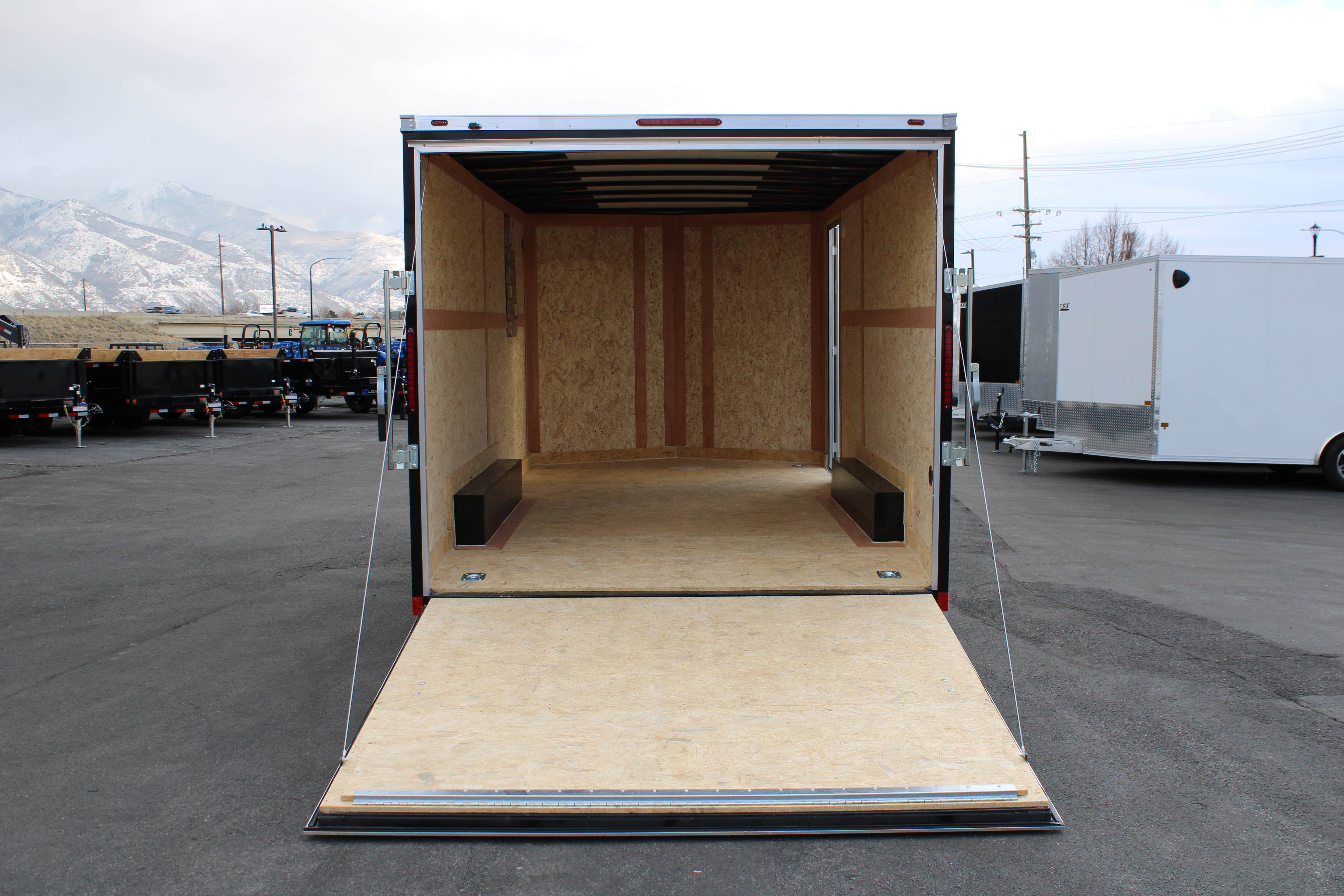 2025 Wells Cargo 8.5 x 16 Deluxe Enclosed Trailer