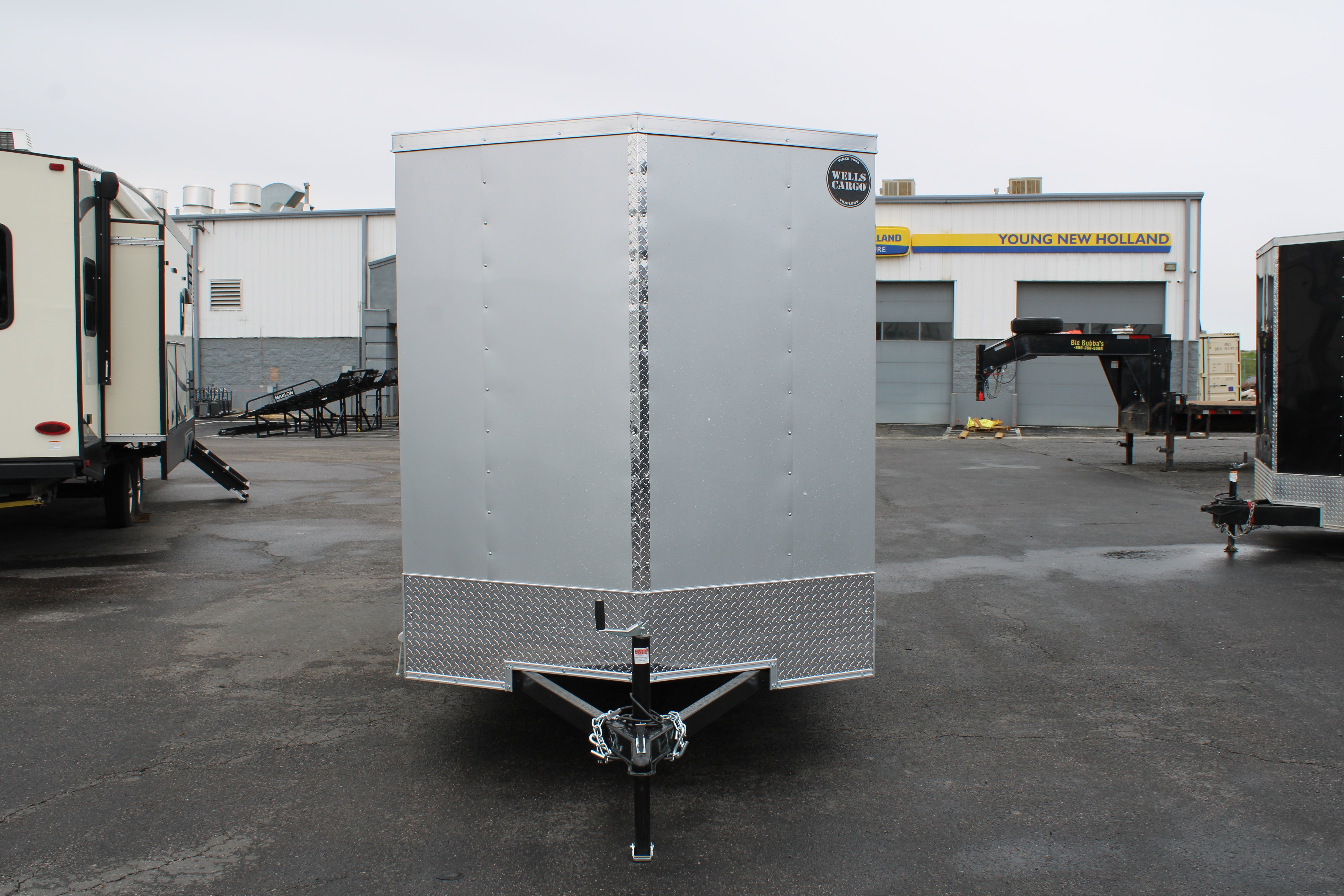 2025 Wells Cargo 6 x 12 Deluxe Enclosed Trailer