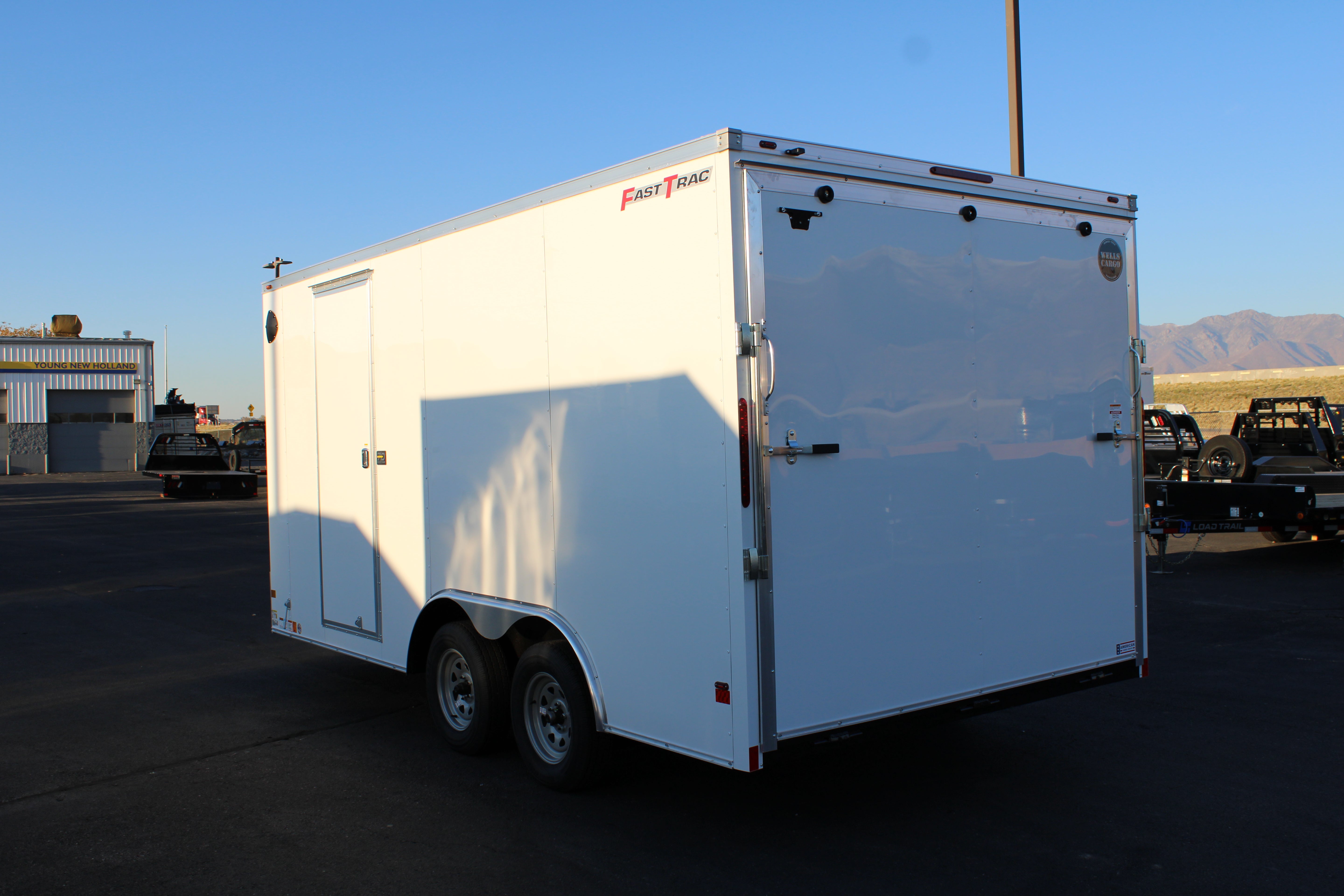 2025 Wells Cargo 8.5 x 16 Deluxe Enclosed Trailer