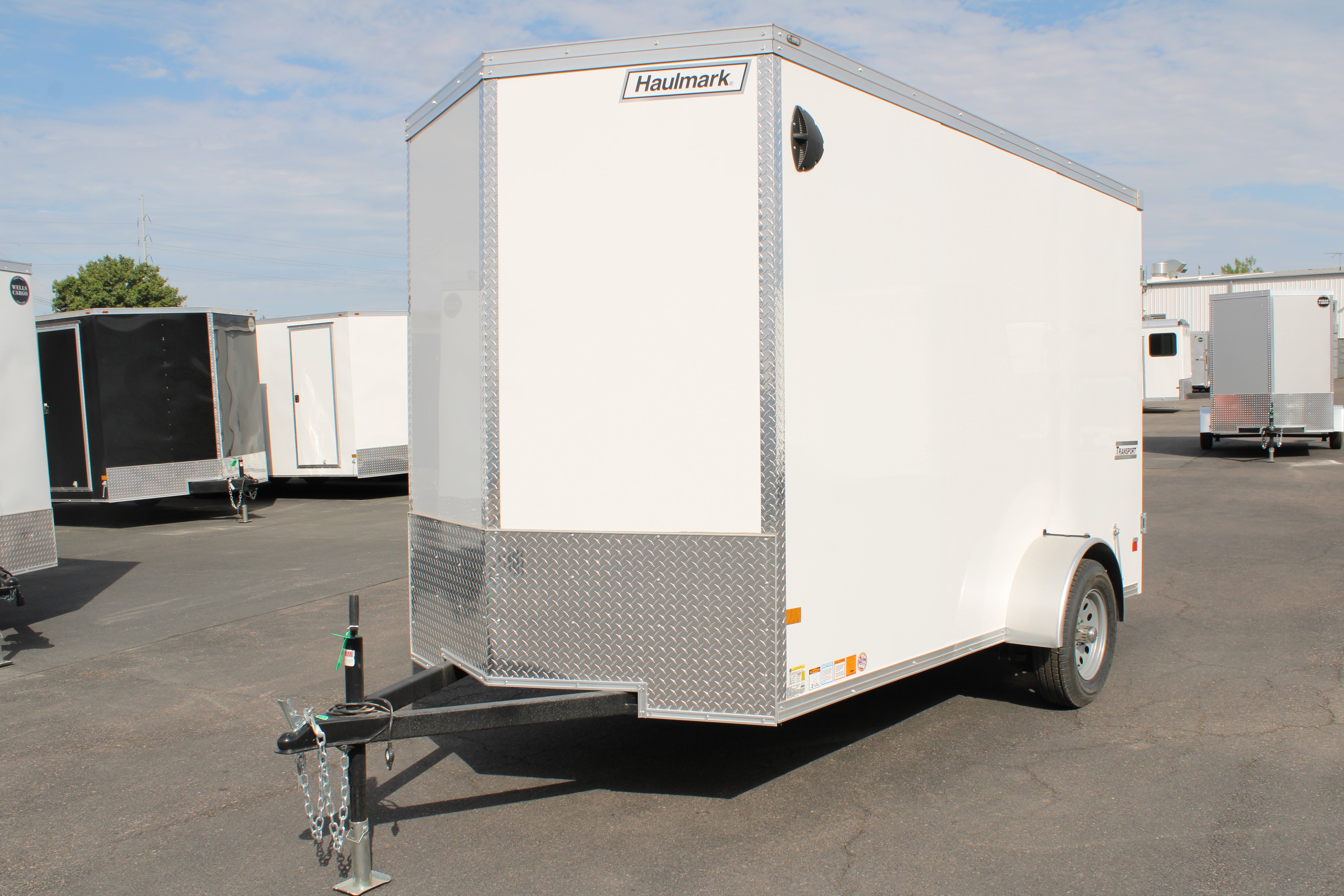 Enclosed 12' Haulmark Trailer