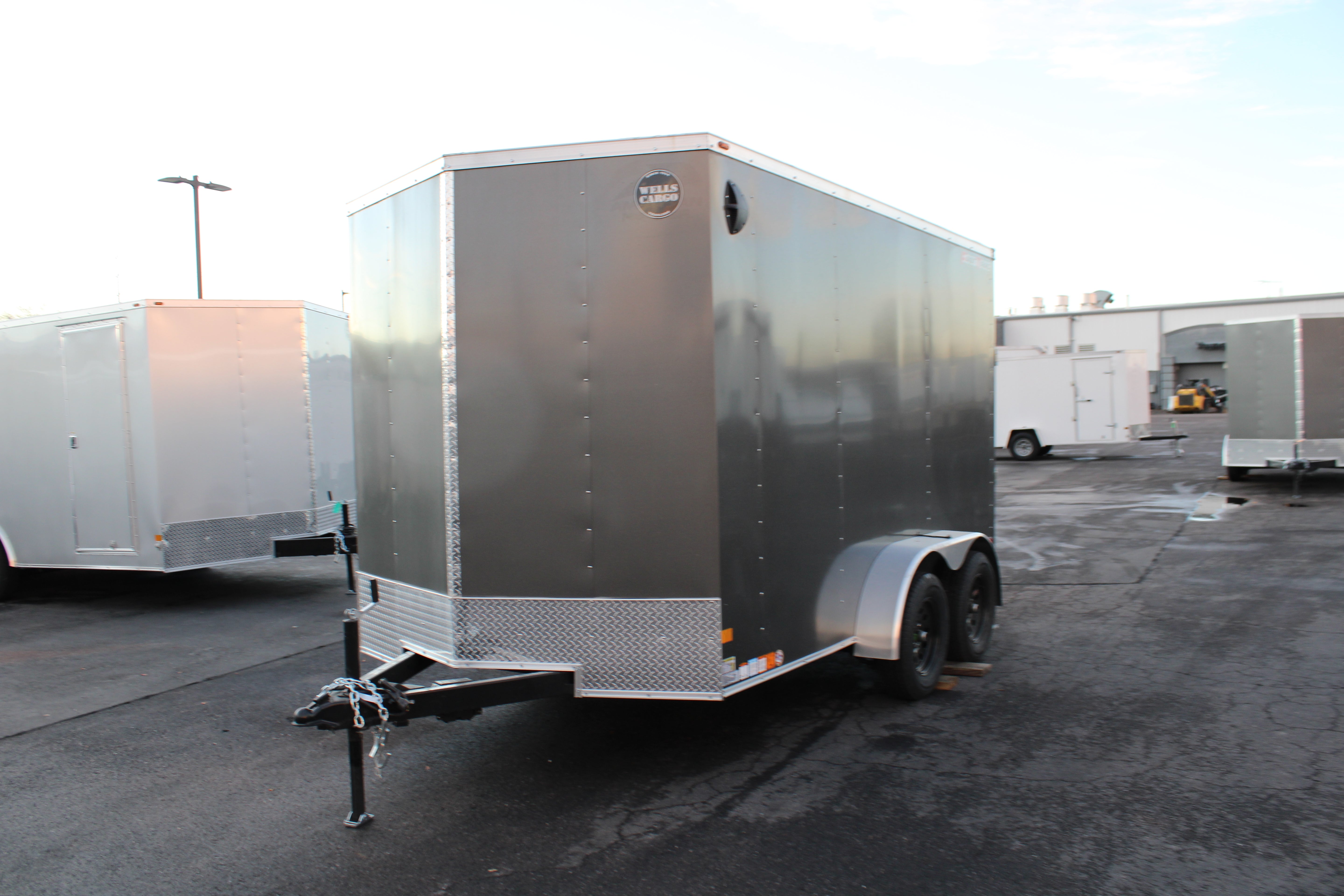Wells Cargo 7 x 12 Deluxe Enclosed Trailer