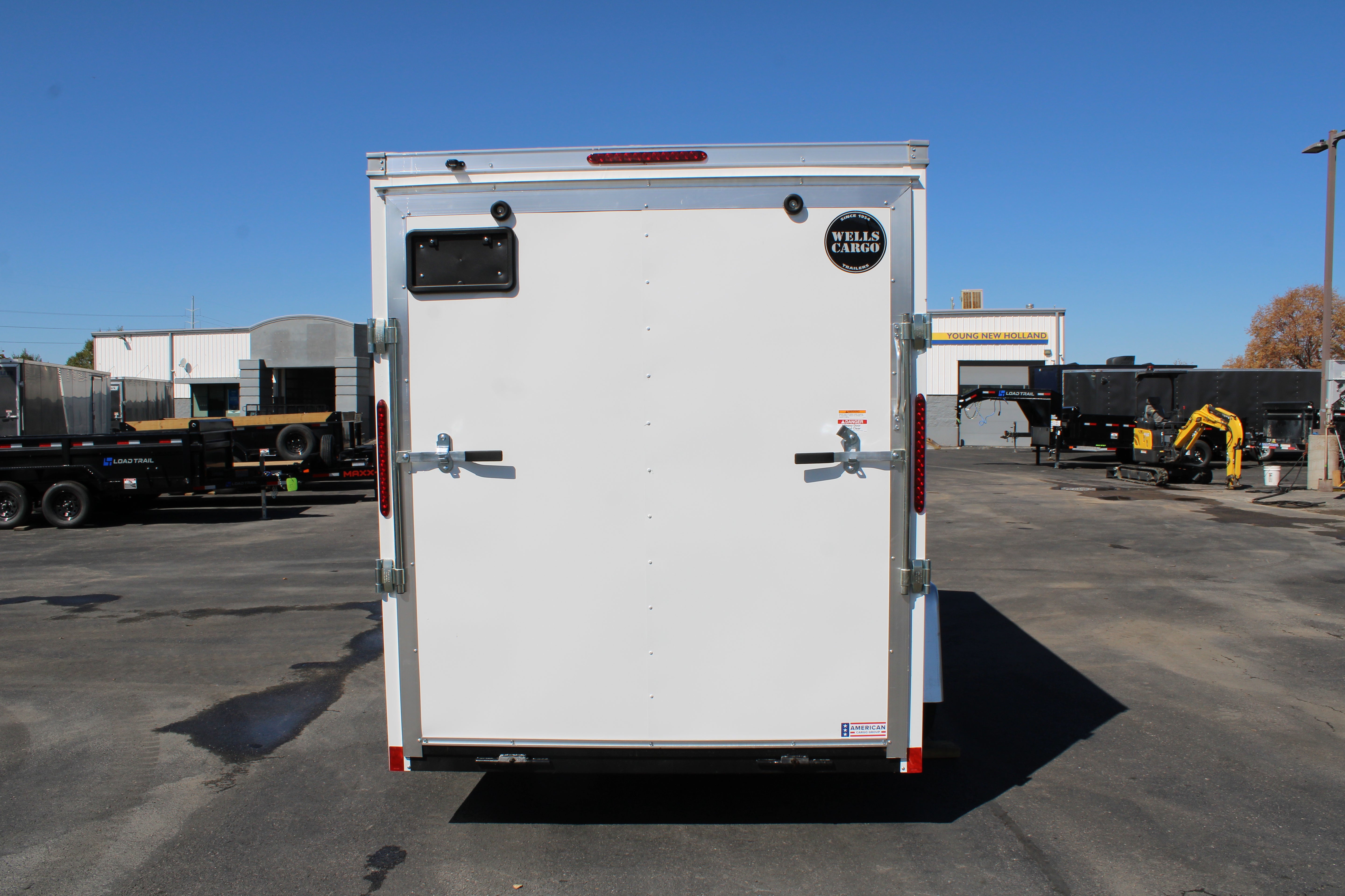 Wells Cargo 6 x 12 Deluxe Enclosed Trailer