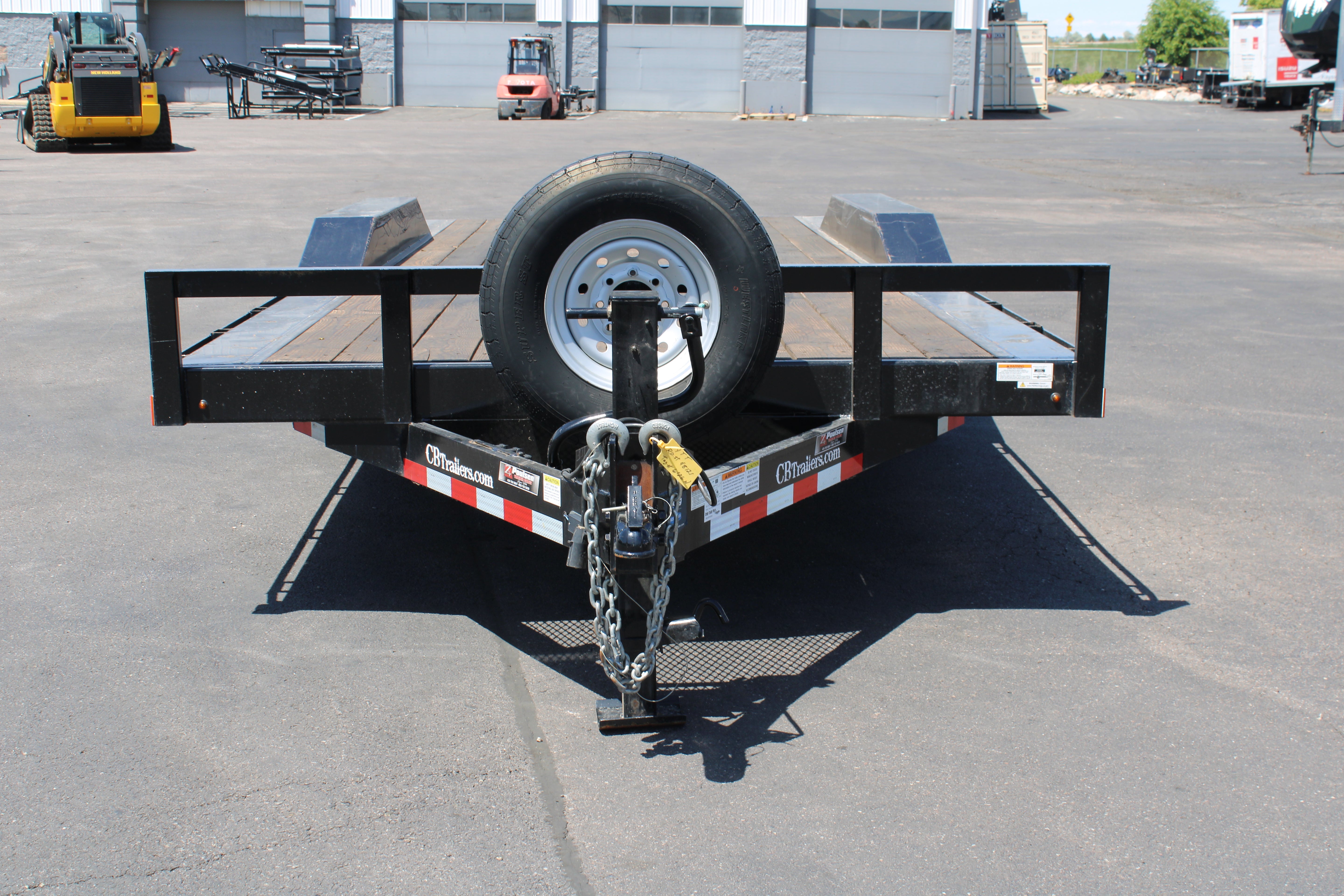 Used 20' CB Flatbed Trailer