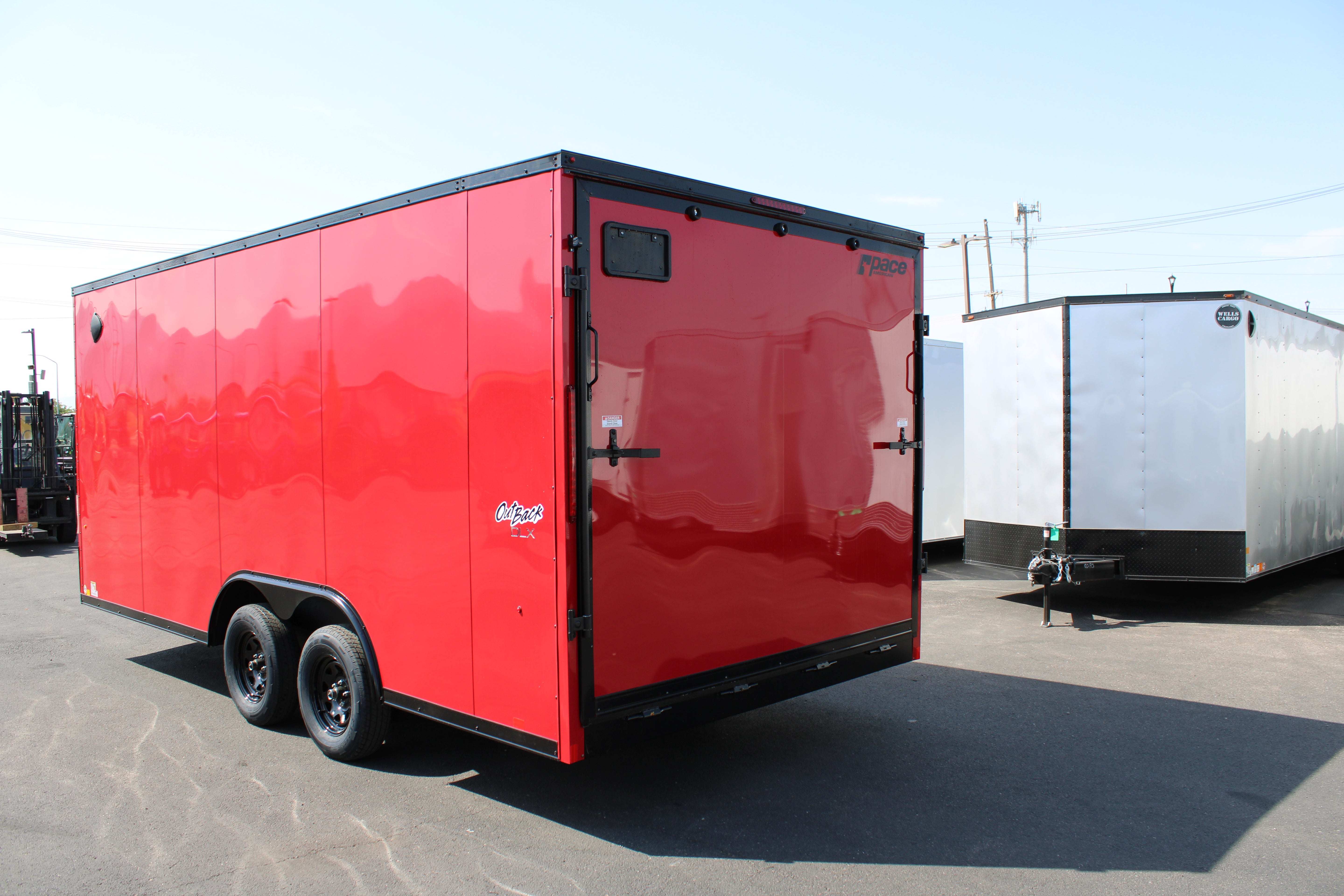 2026 Pace 8.5 x 18 Outback DLX Trailer