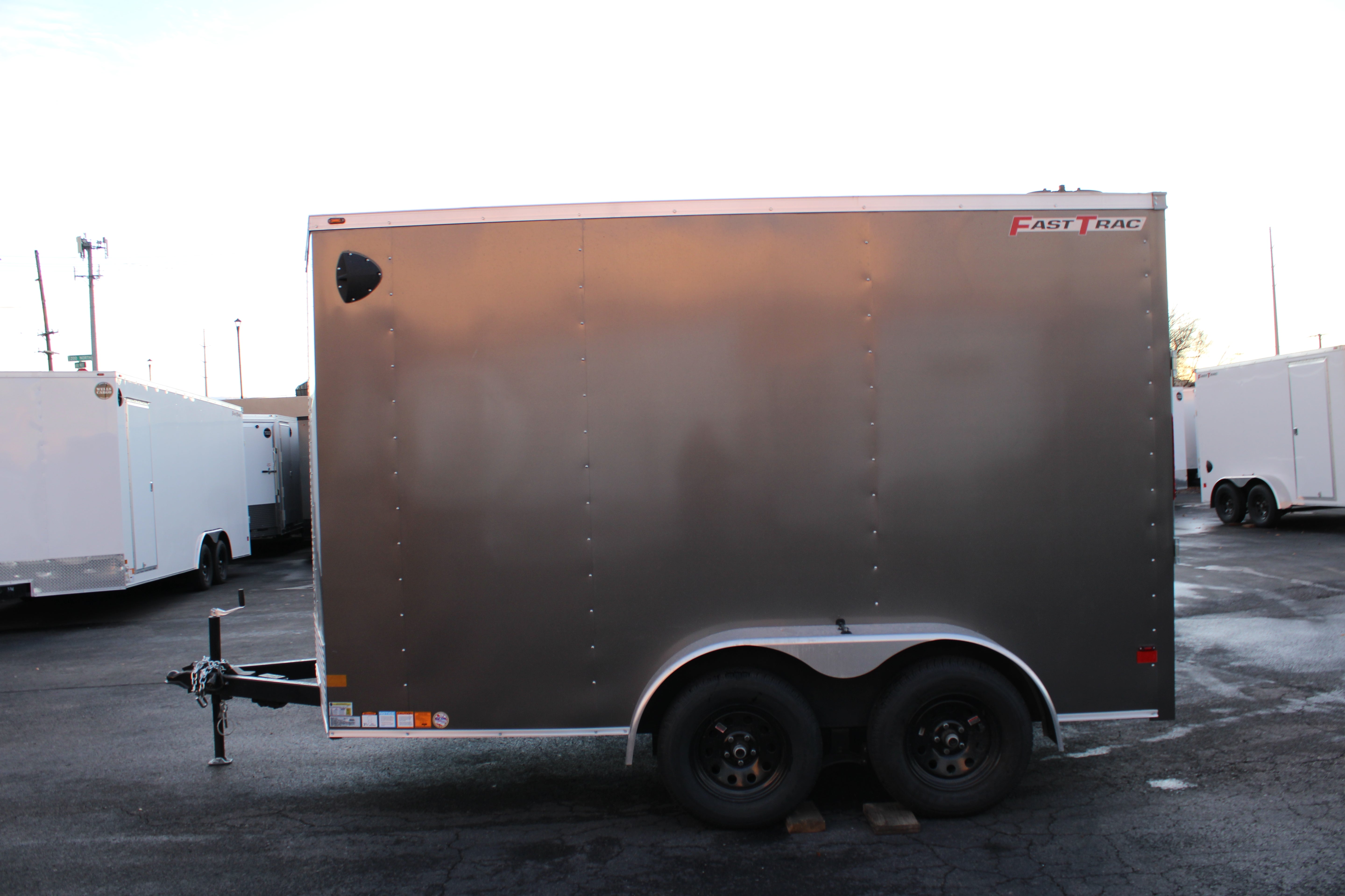 Wells Cargo 7 x 12 Deluxe Enclosed Trailer
