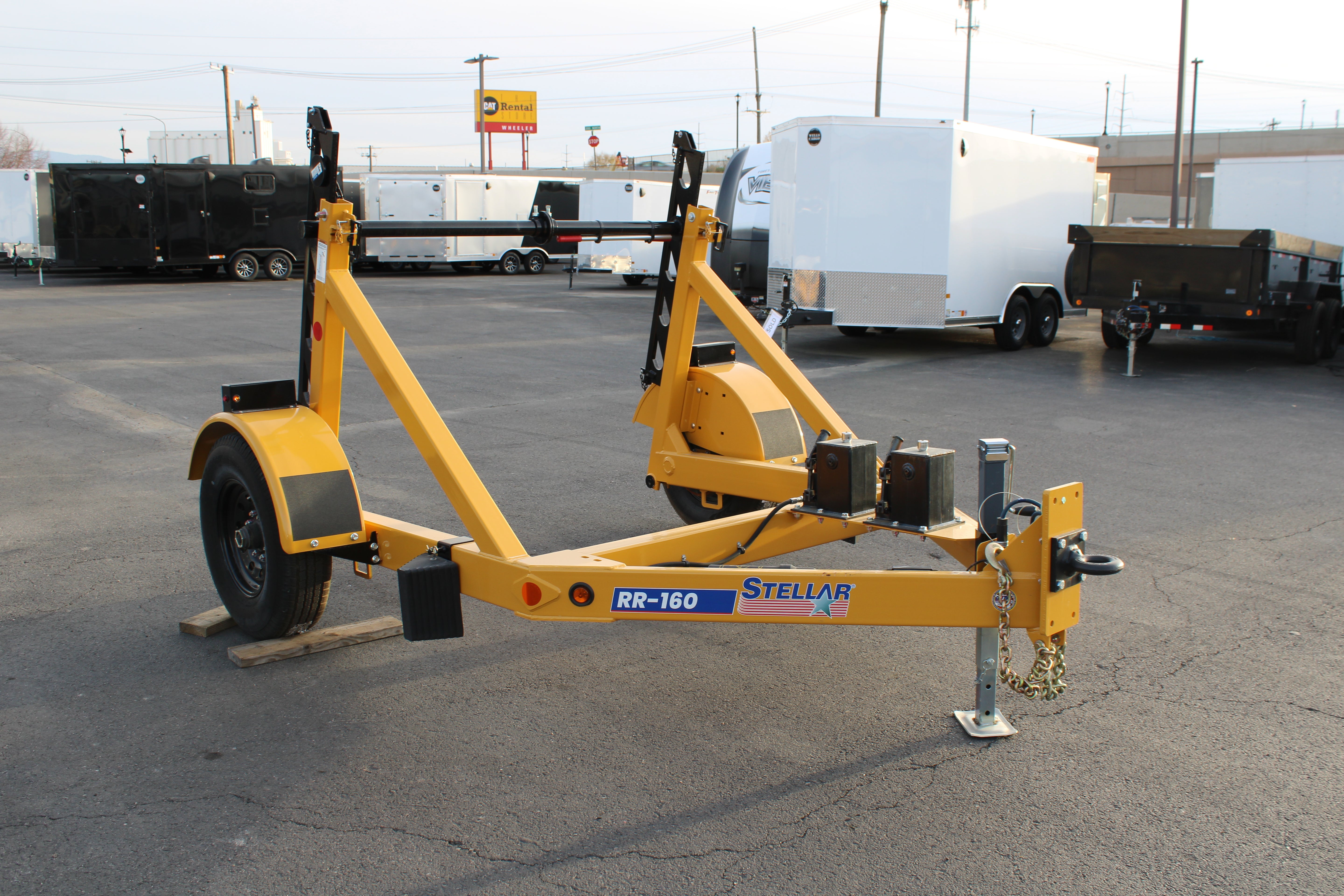 Stellar RR-160 Self-Loading Cable Trailer