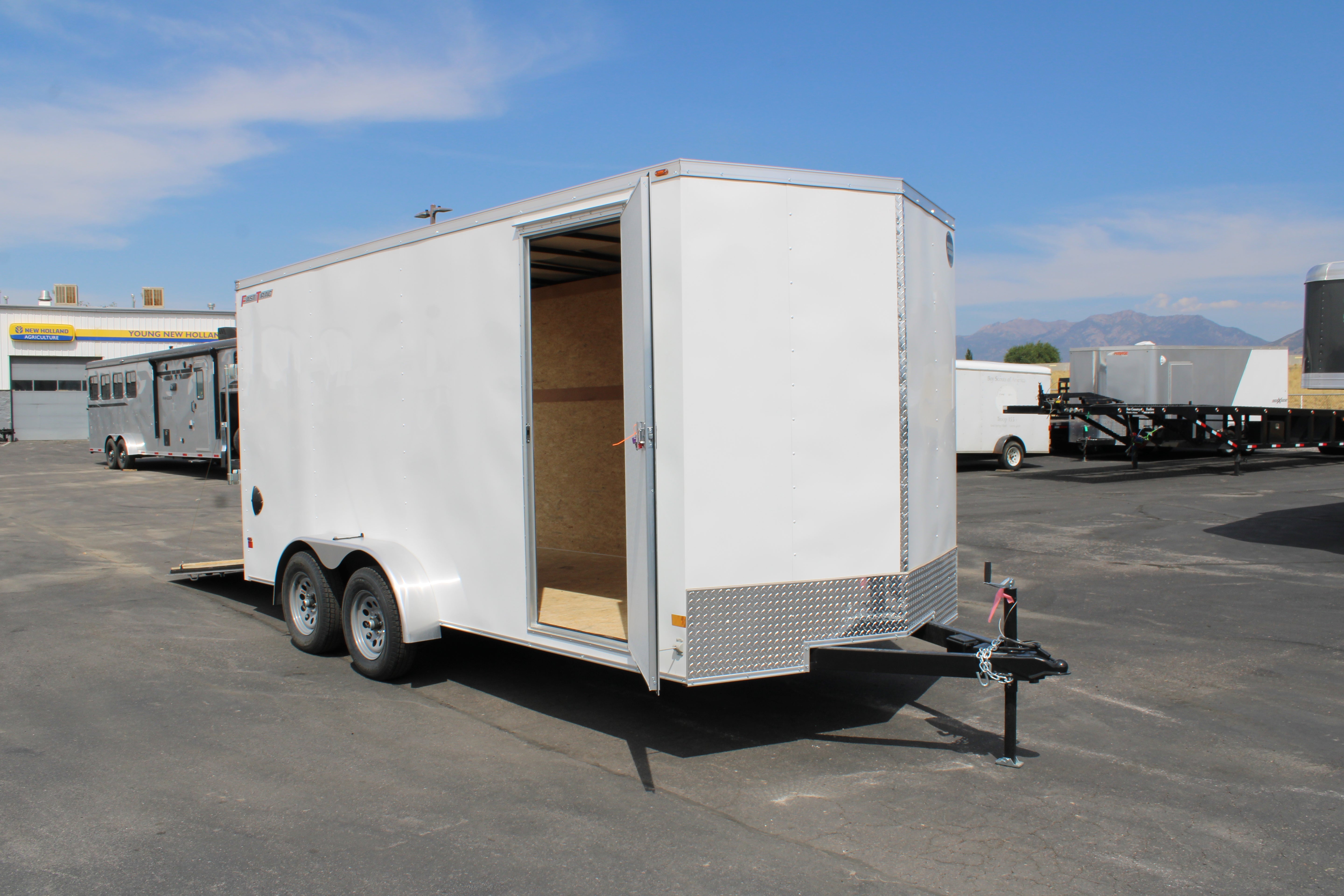 Wells Cargo 7 x 16 Deluxe Enclosed Trailer