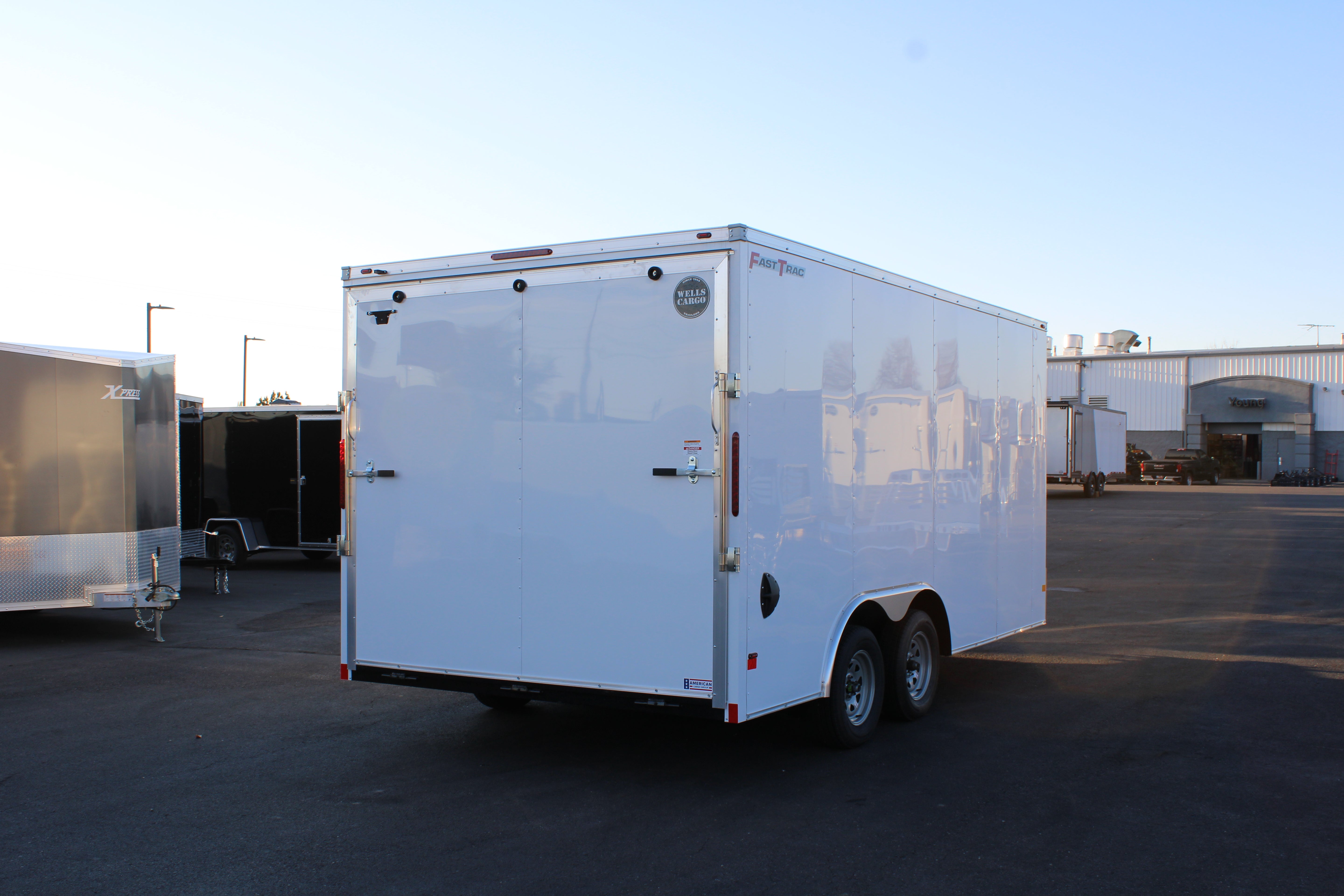 2025 Wells Cargo 8.5 x 16 Deluxe Enclosed Trailer