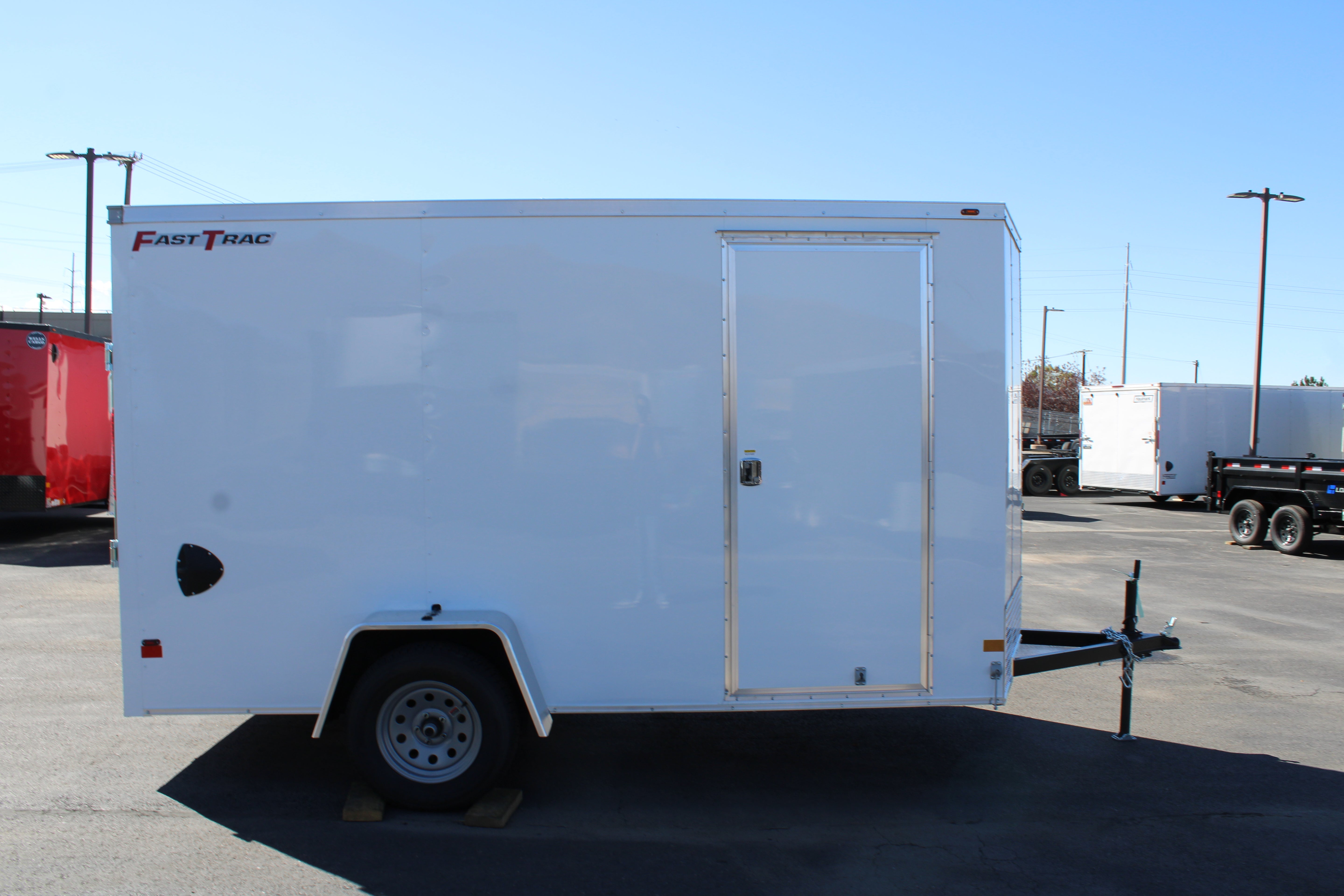 Wells Cargo 6 x 12 Deluxe Enclosed Trailer