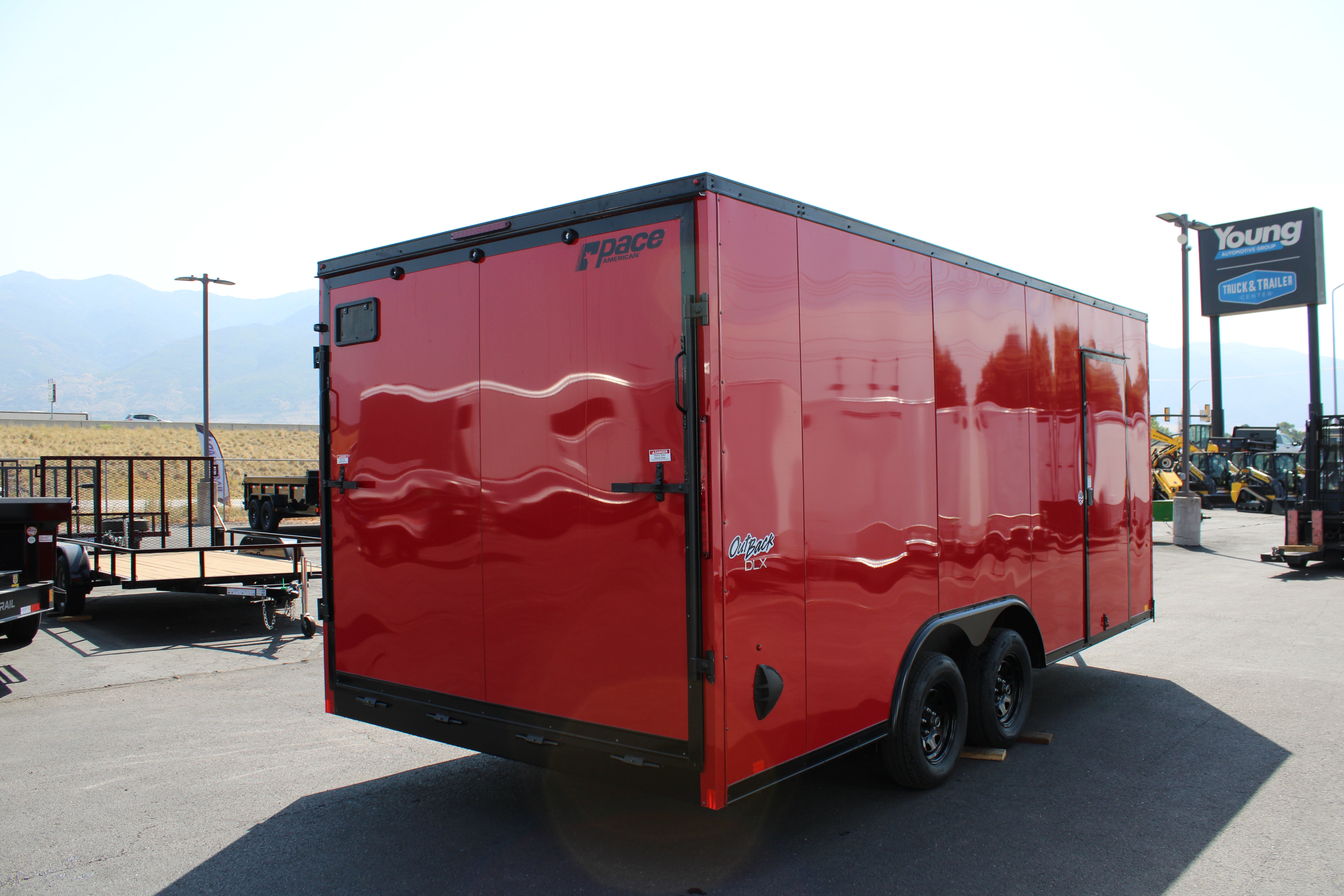2026 Pace 8.5 x 18 Outback DLX Trailer