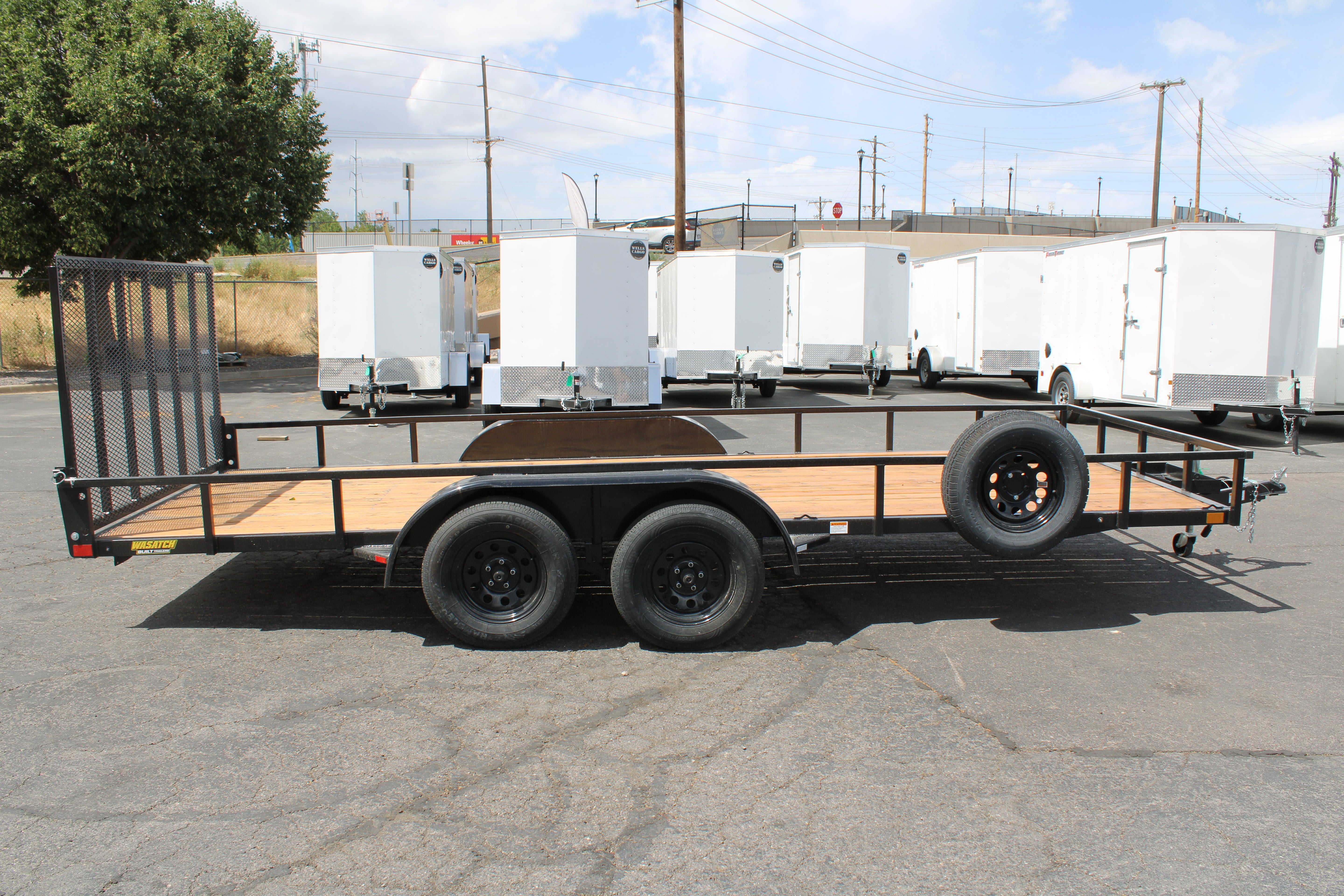 Used 18' Flatbed Trailer