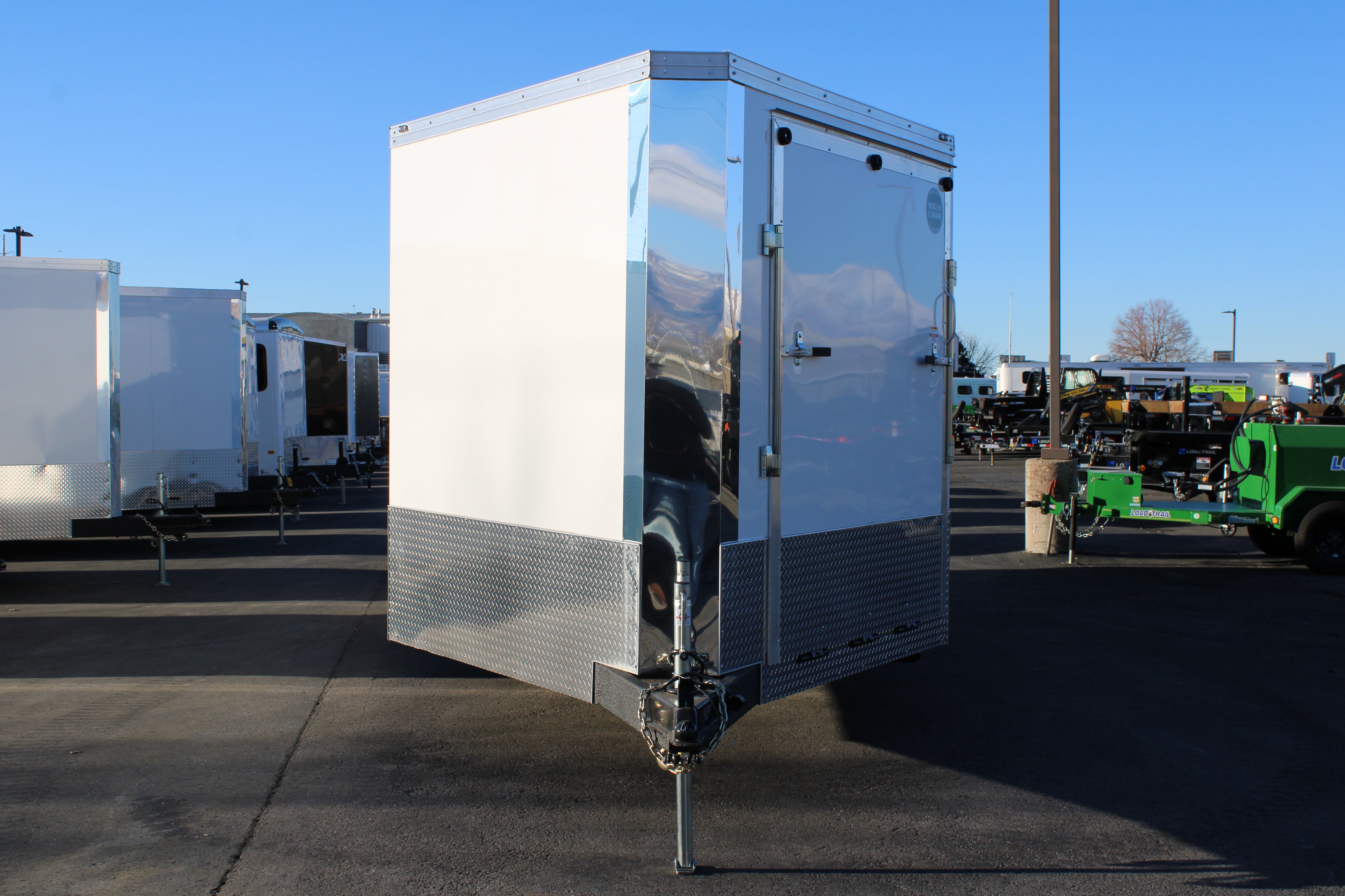 2025 Wells Cargo 8.5 x 28 Enclosed Snowmobile Trailer