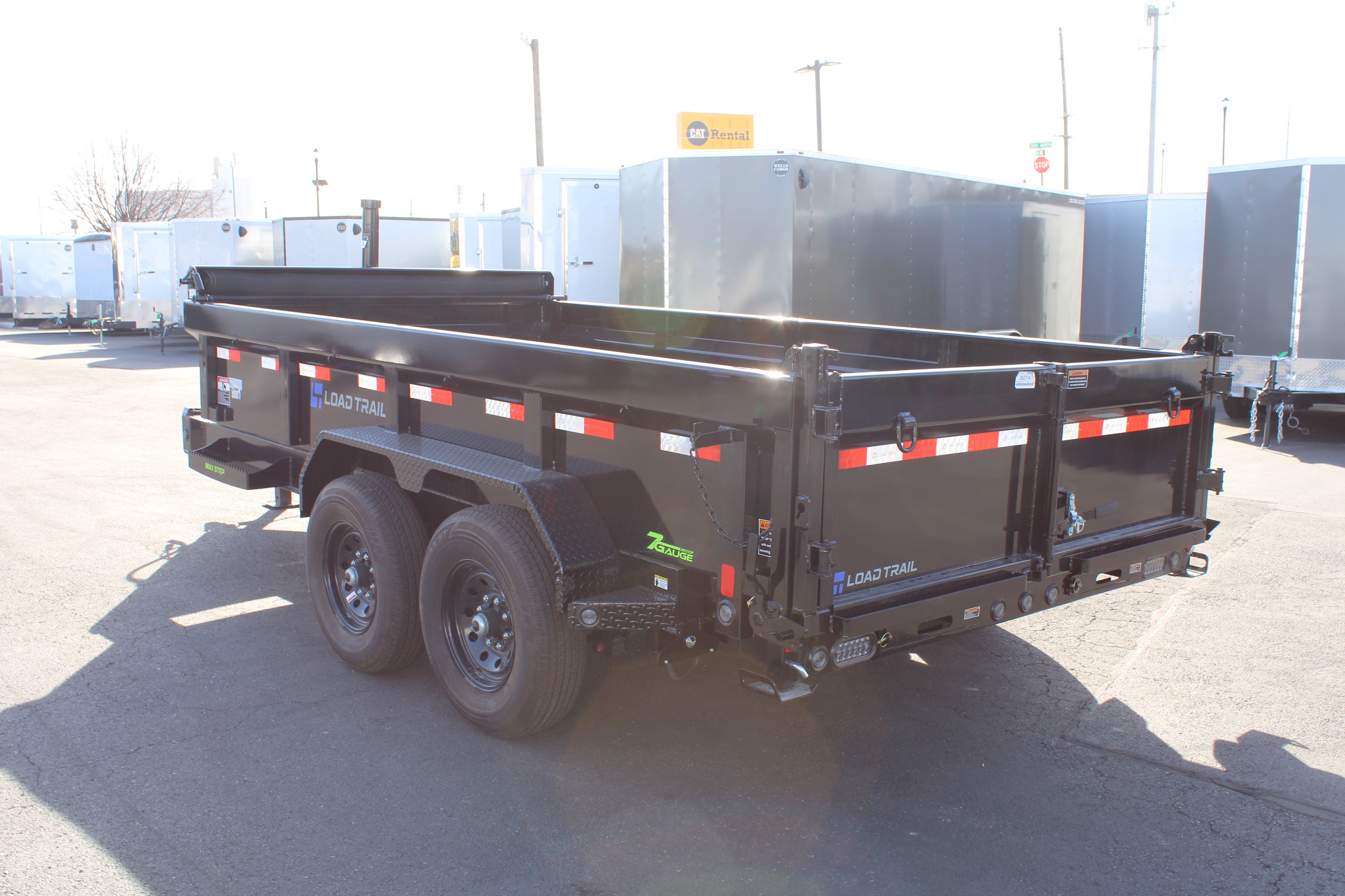 Load Trailer DL 14' Dump Trailer