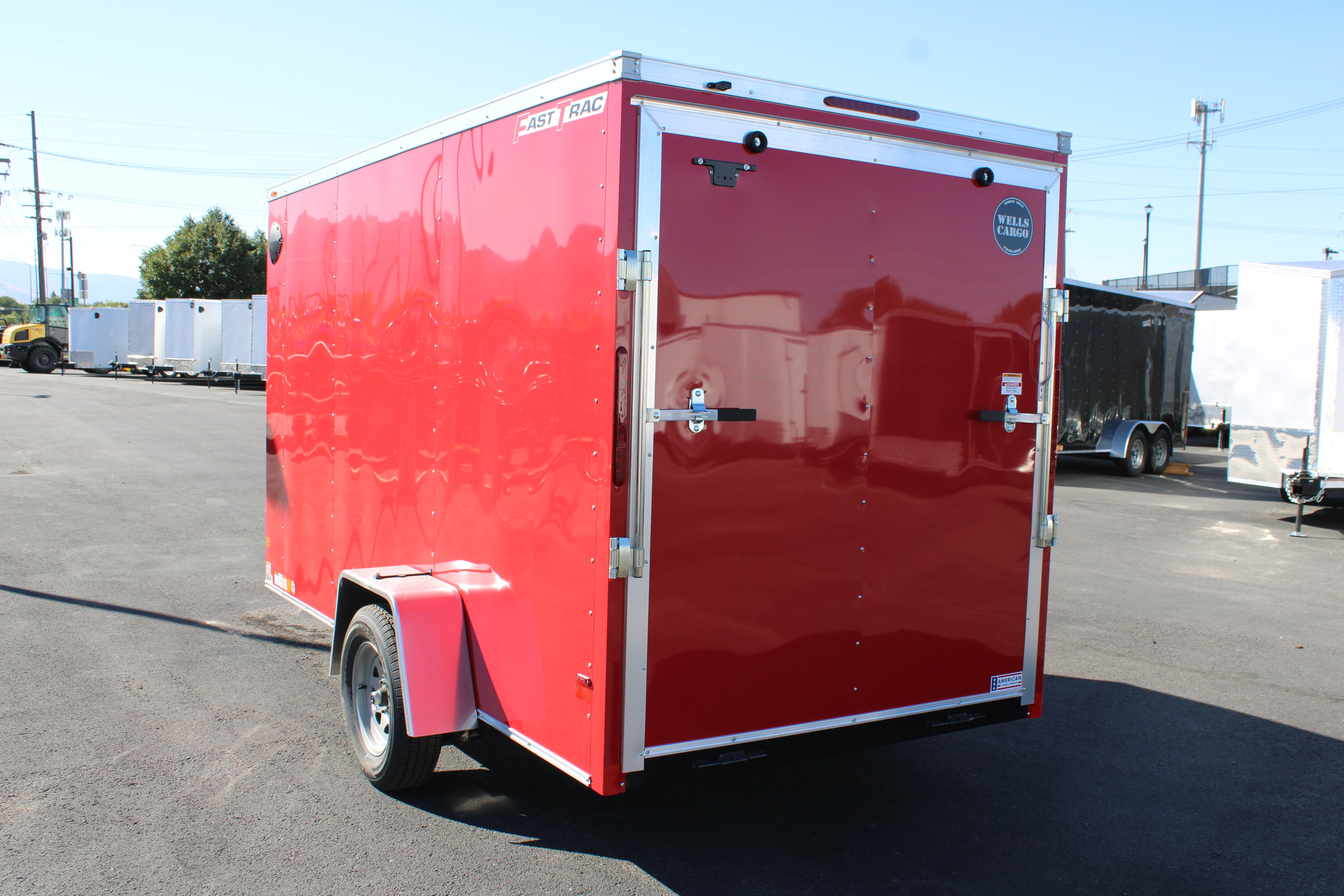 2025 Wells Cargo 6 x 12 Enclosed Trailer