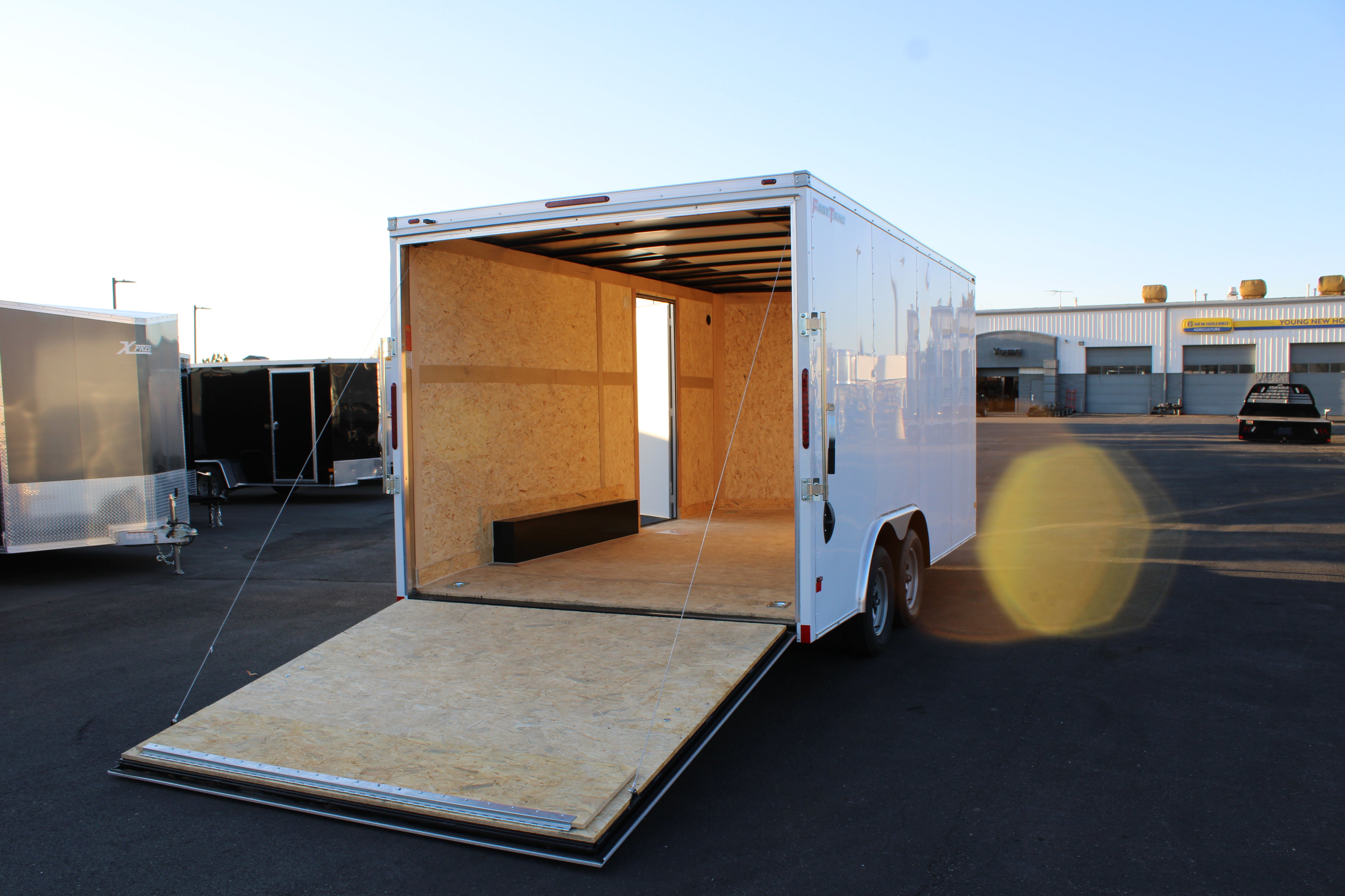 2025 Wells Cargo 8.5 x 16 Deluxe Enclosed Trailer