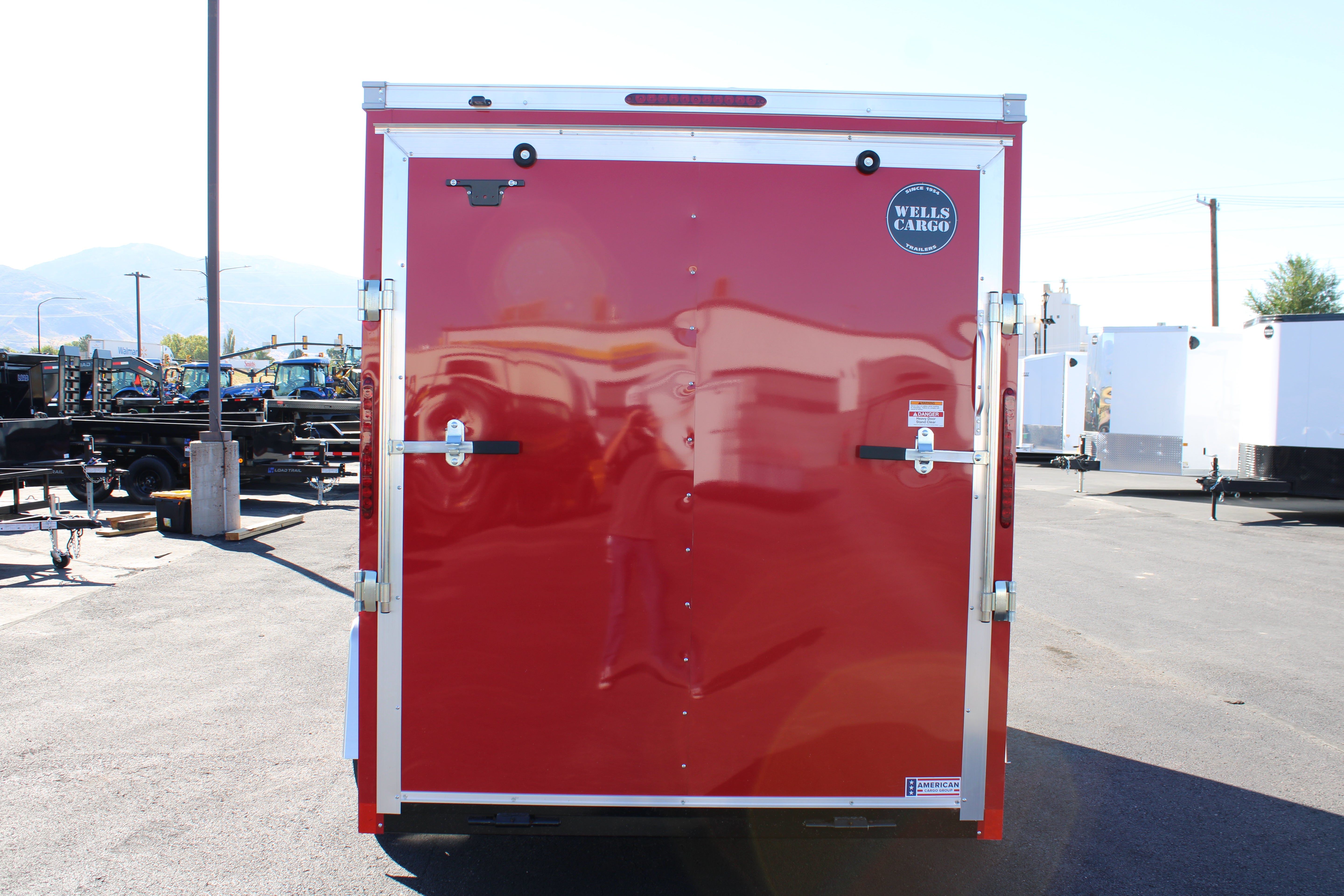 2025 Wells Cargo 6 x 12 Enclosed Trailer