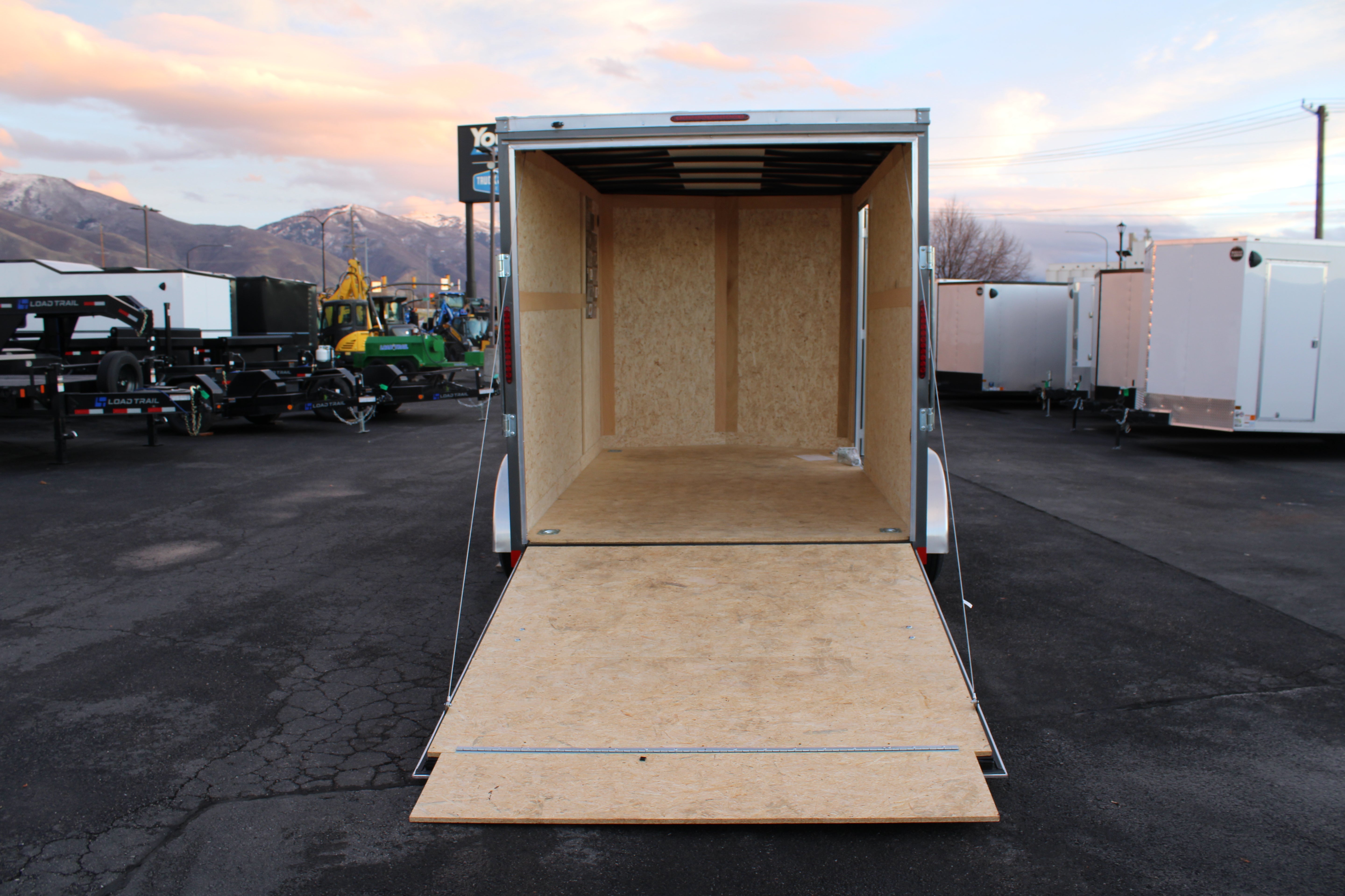 Wells Cargo 7 x 12 Deluxe Enclosed Trailer