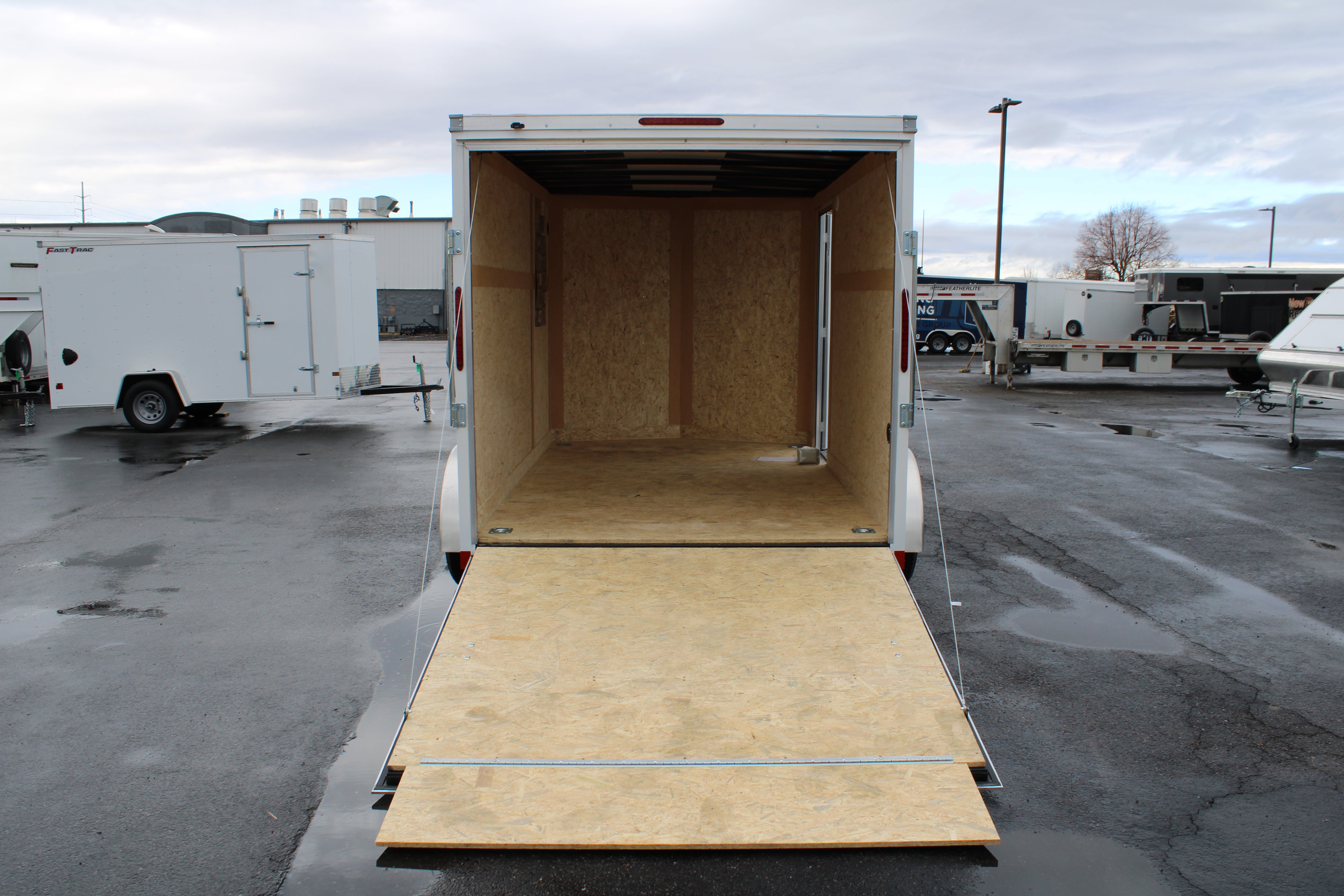 Wells Cargo 7 x 12 Deluxe Enclosed Trailer