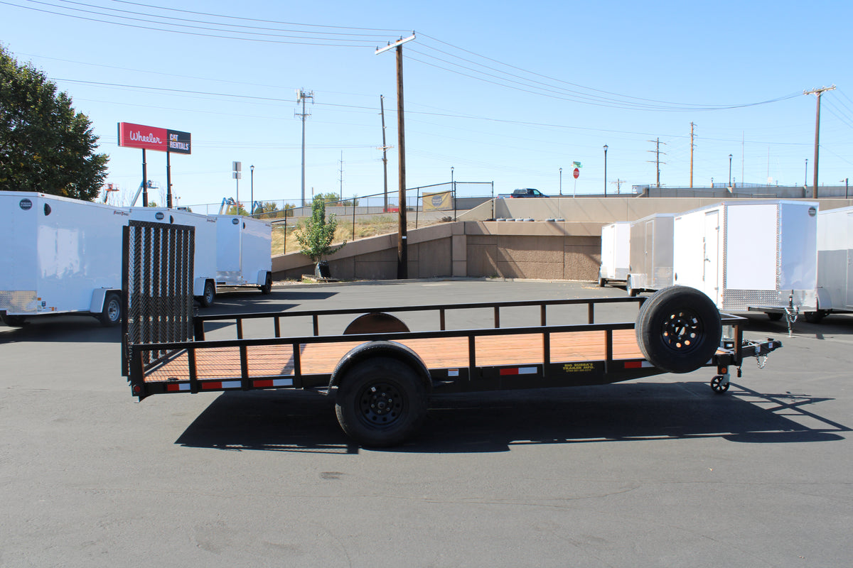 Big Bubba 14' Flatbed 5200 lb axel