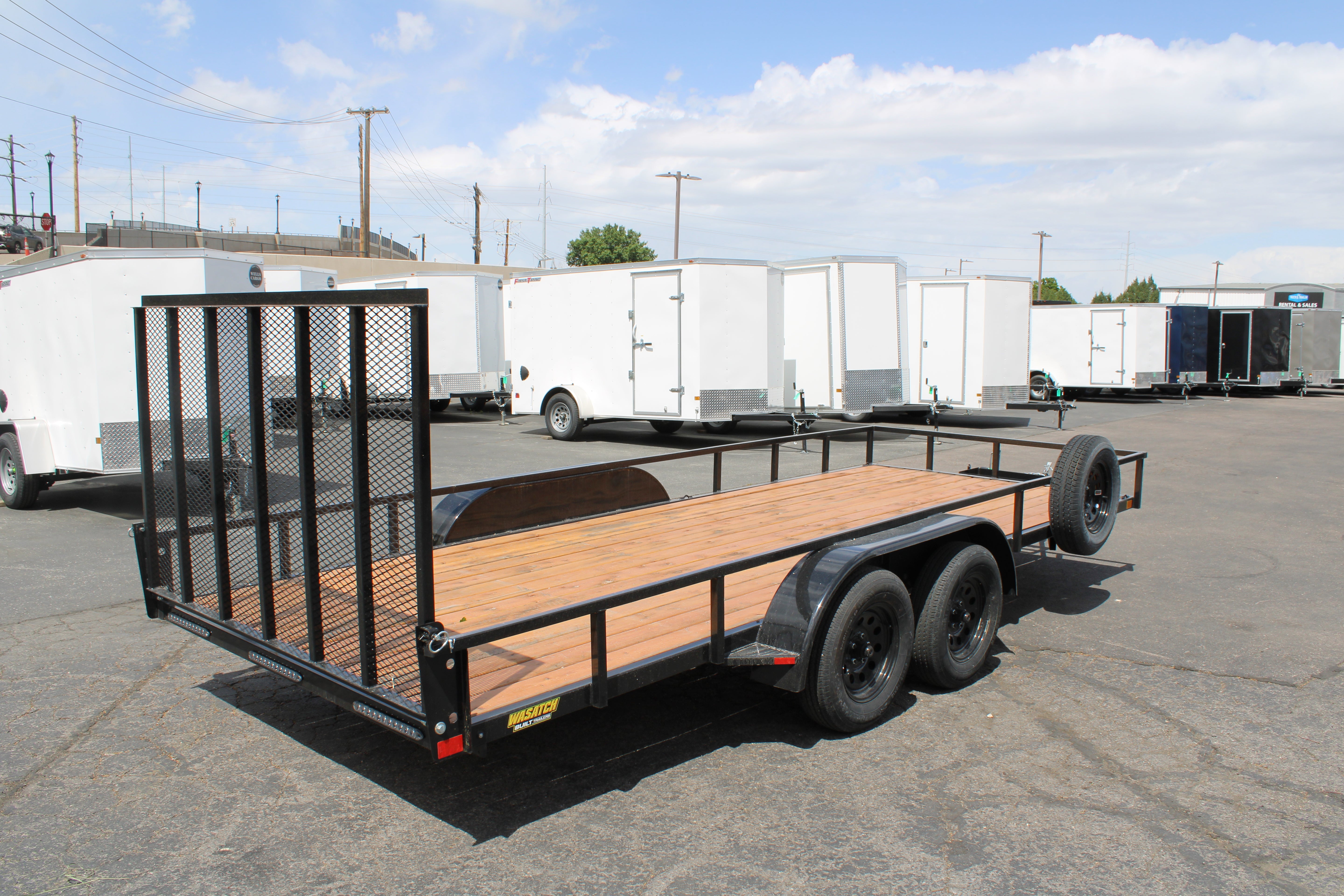 Used 18' Flatbed Trailer