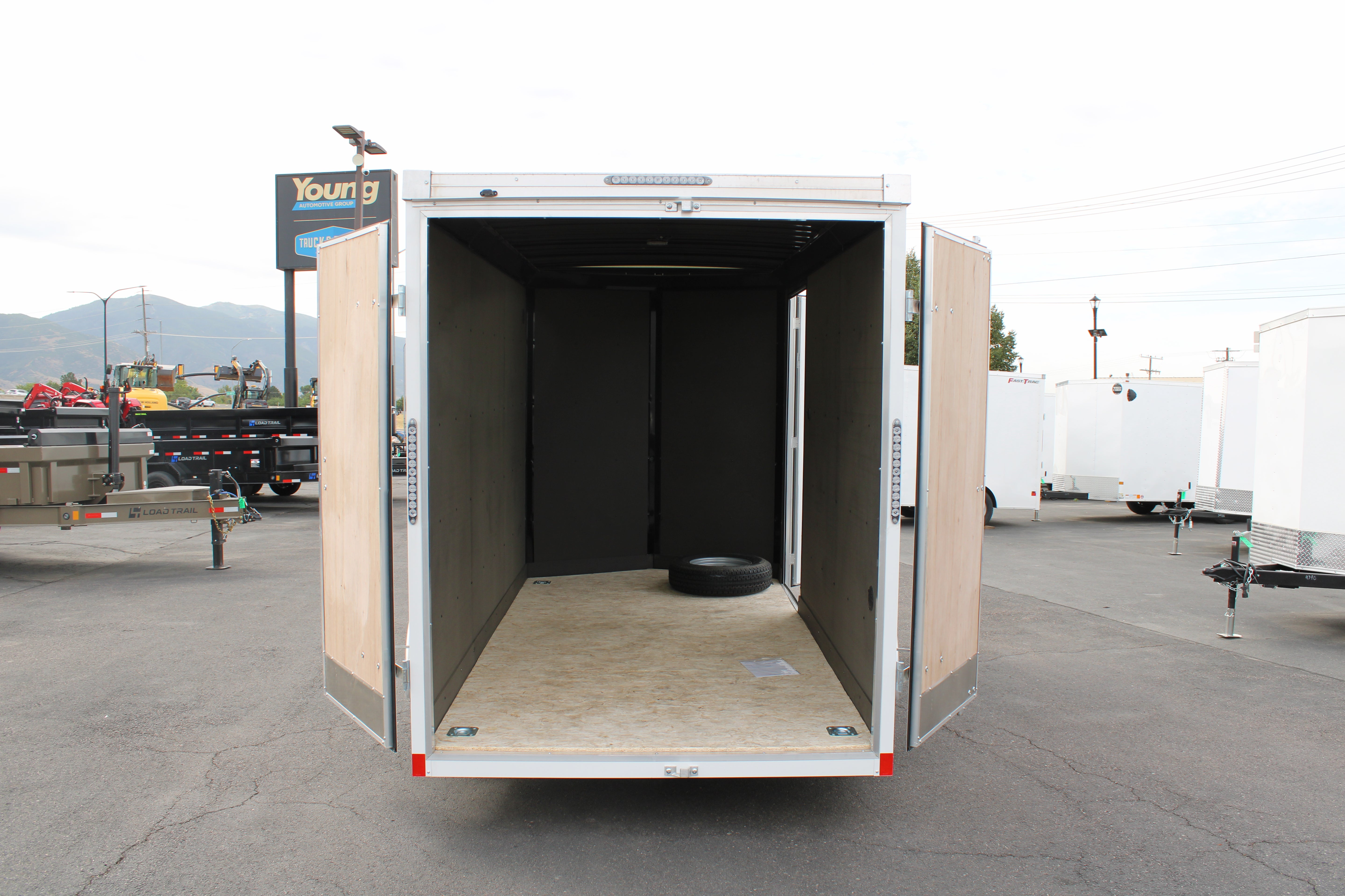 Enclosed 12' Haulmark Trailer