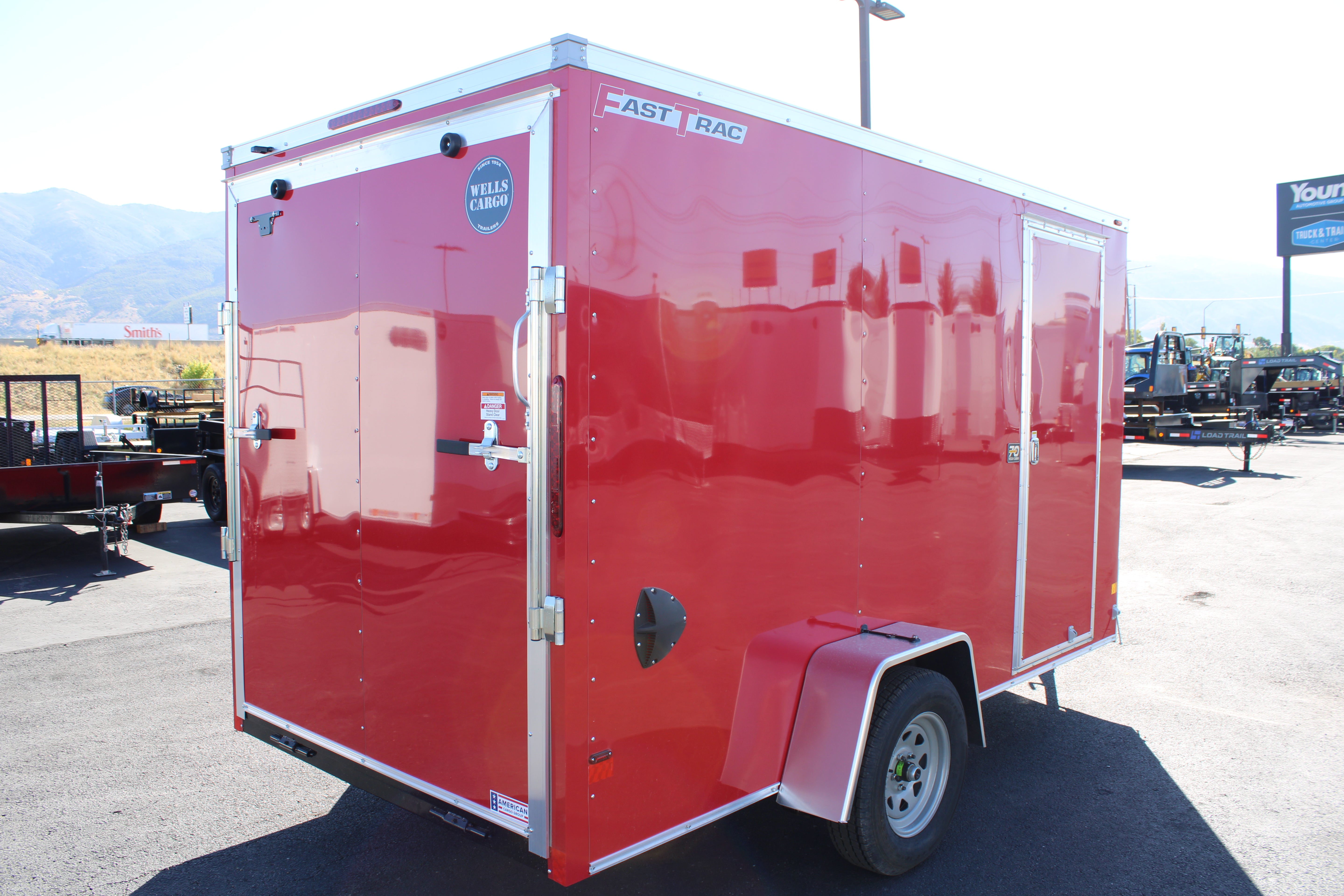 2025 Wells Cargo 6 x 12 Enclosed Trailer