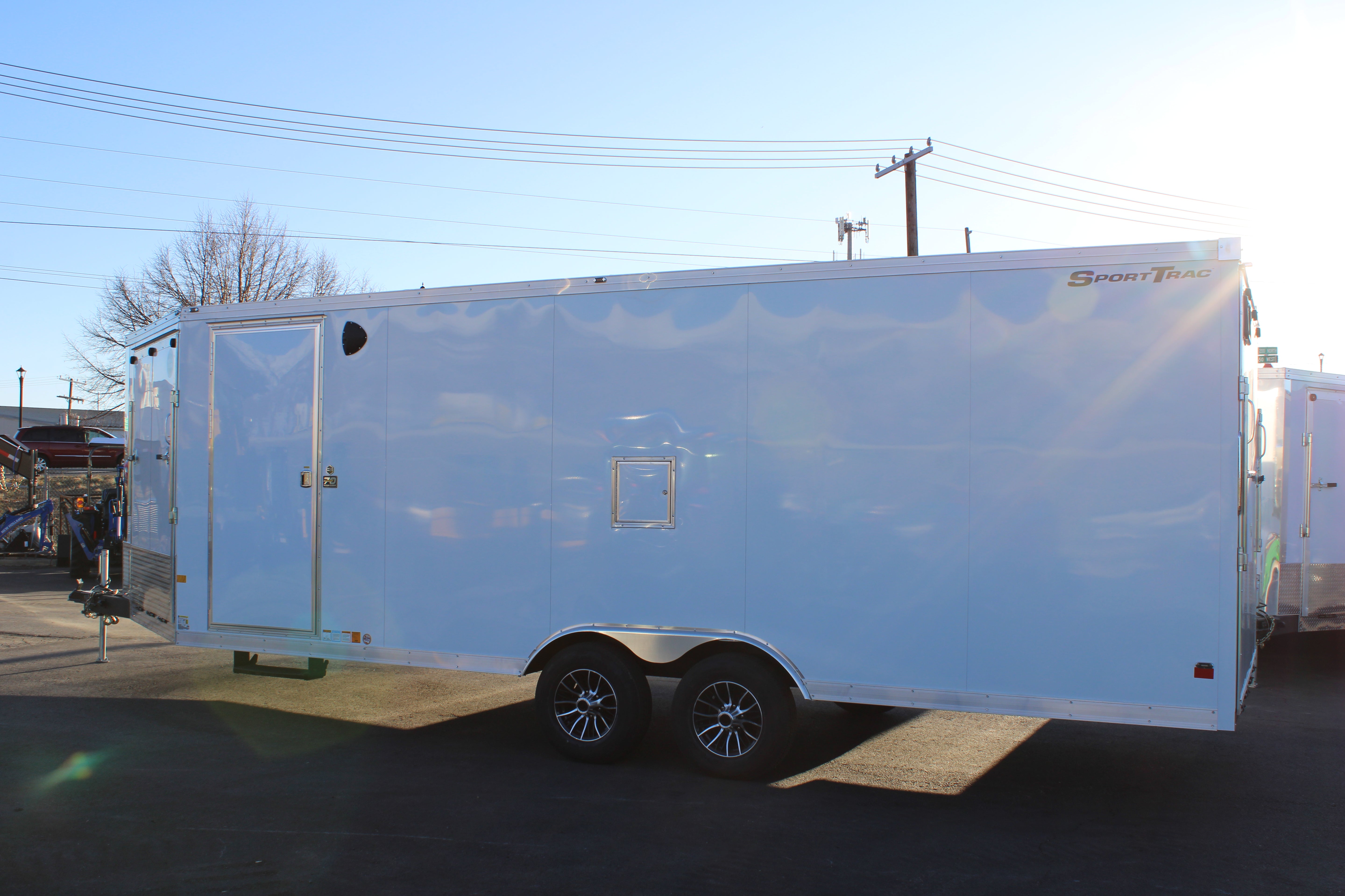 2025 Wells Cargo 8.5 x 28 Enclosed Snowmobile Trailer