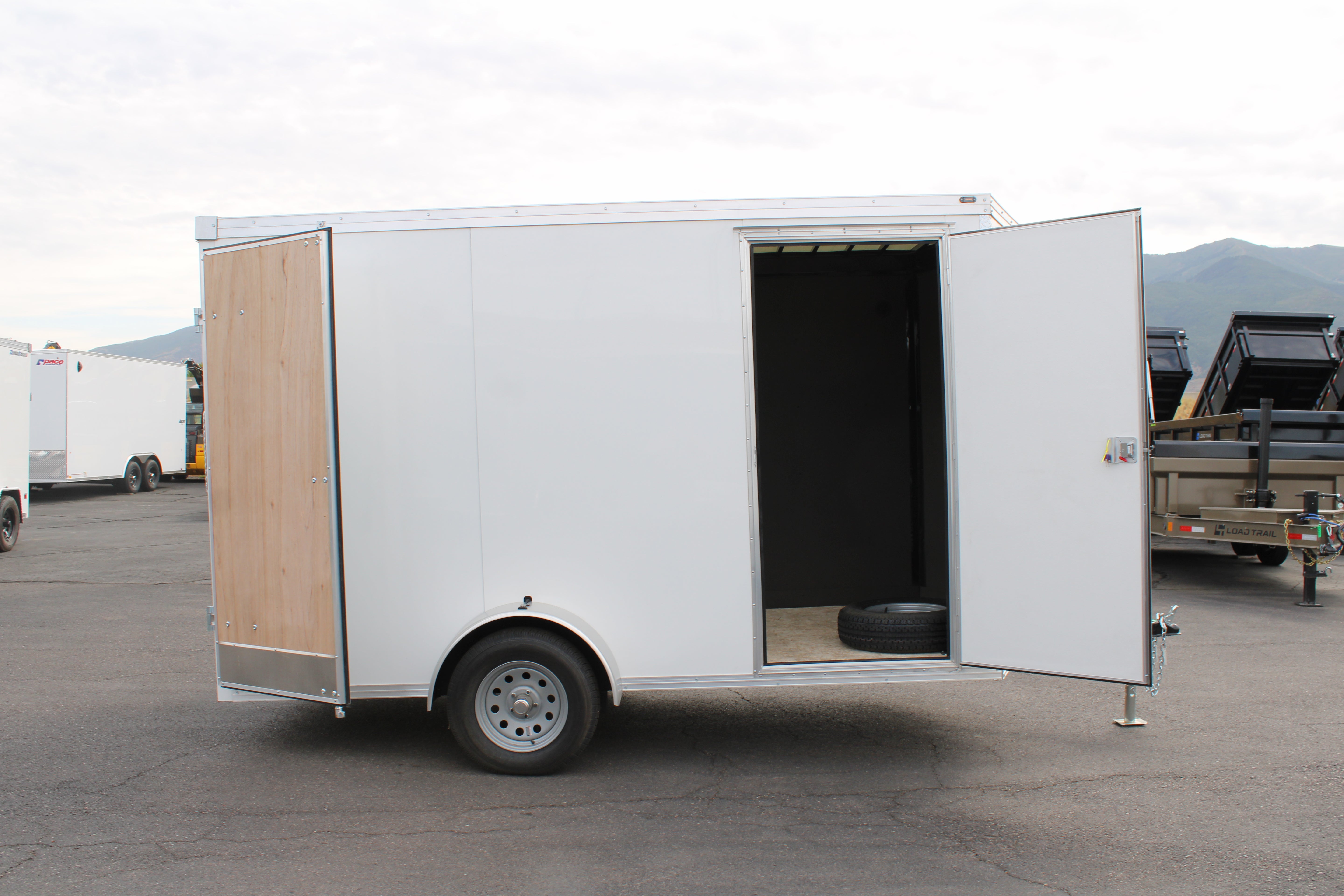 Enclosed 12' Haulmark Trailer