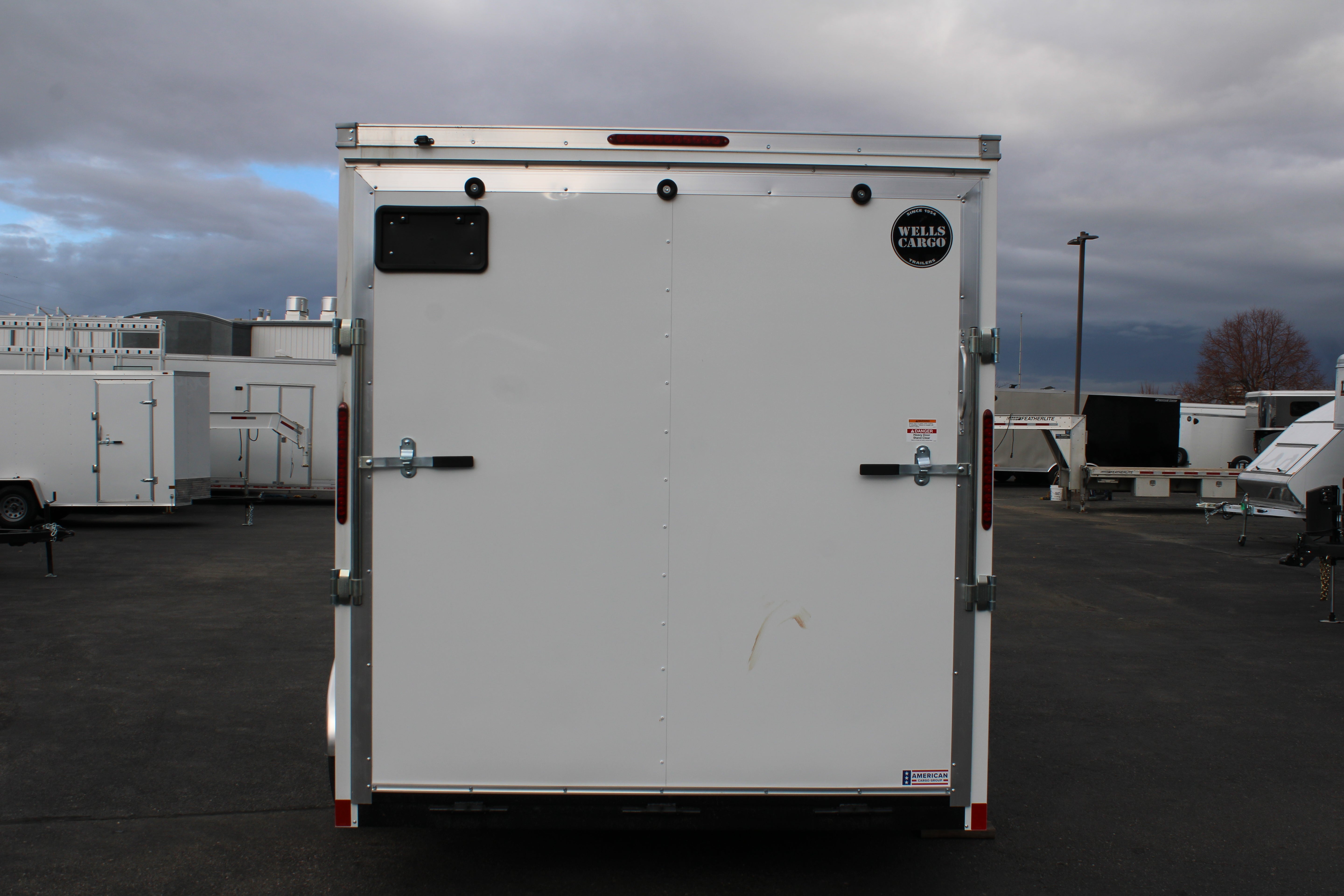 Wells Cargo 7 x 12 Deluxe Enclosed Trailer