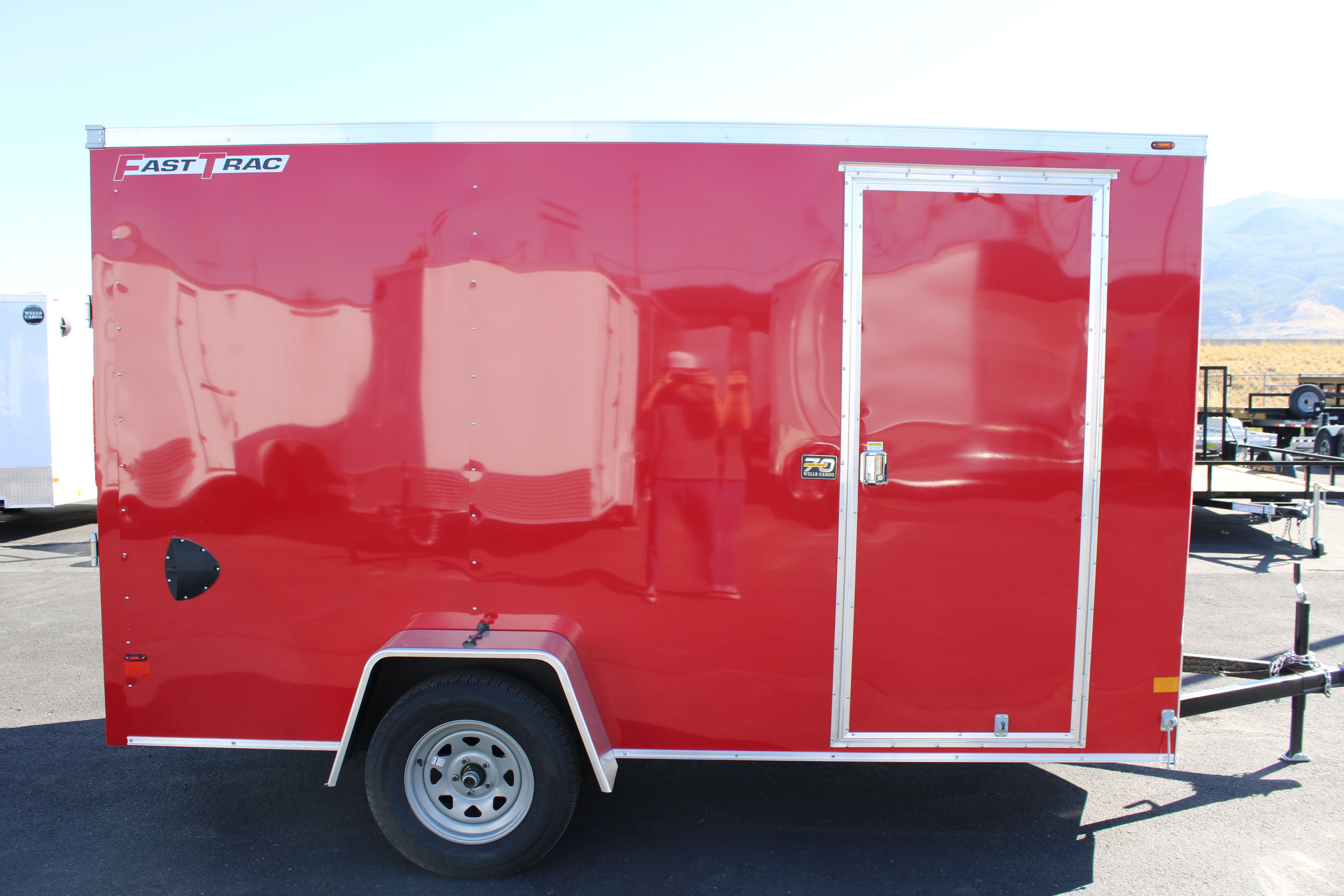 2025 Wells Cargo 6 x 12 Enclosed Trailer