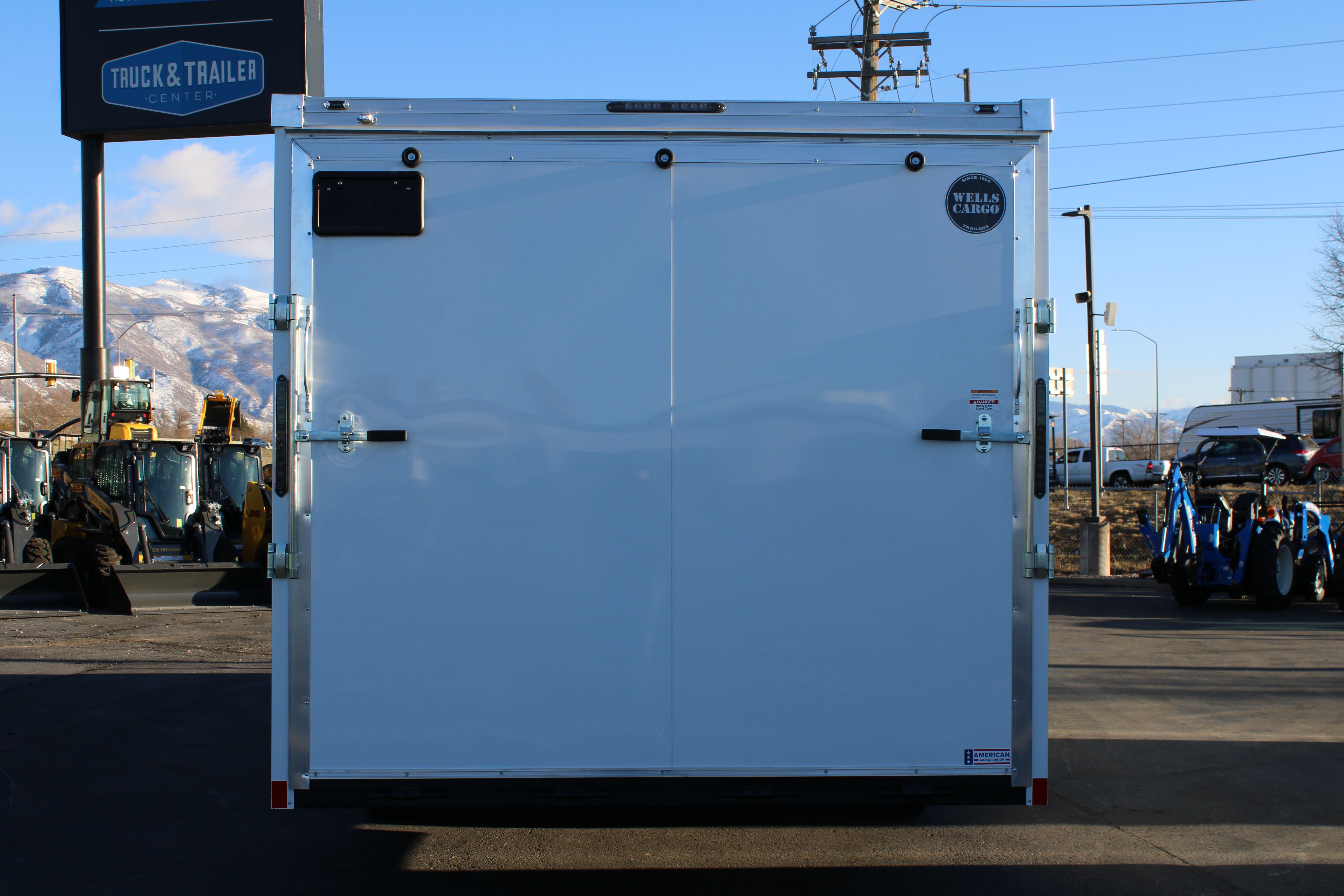 2025 Wells Cargo 8.5 x 28 Enclosed Snowmobile Trailer