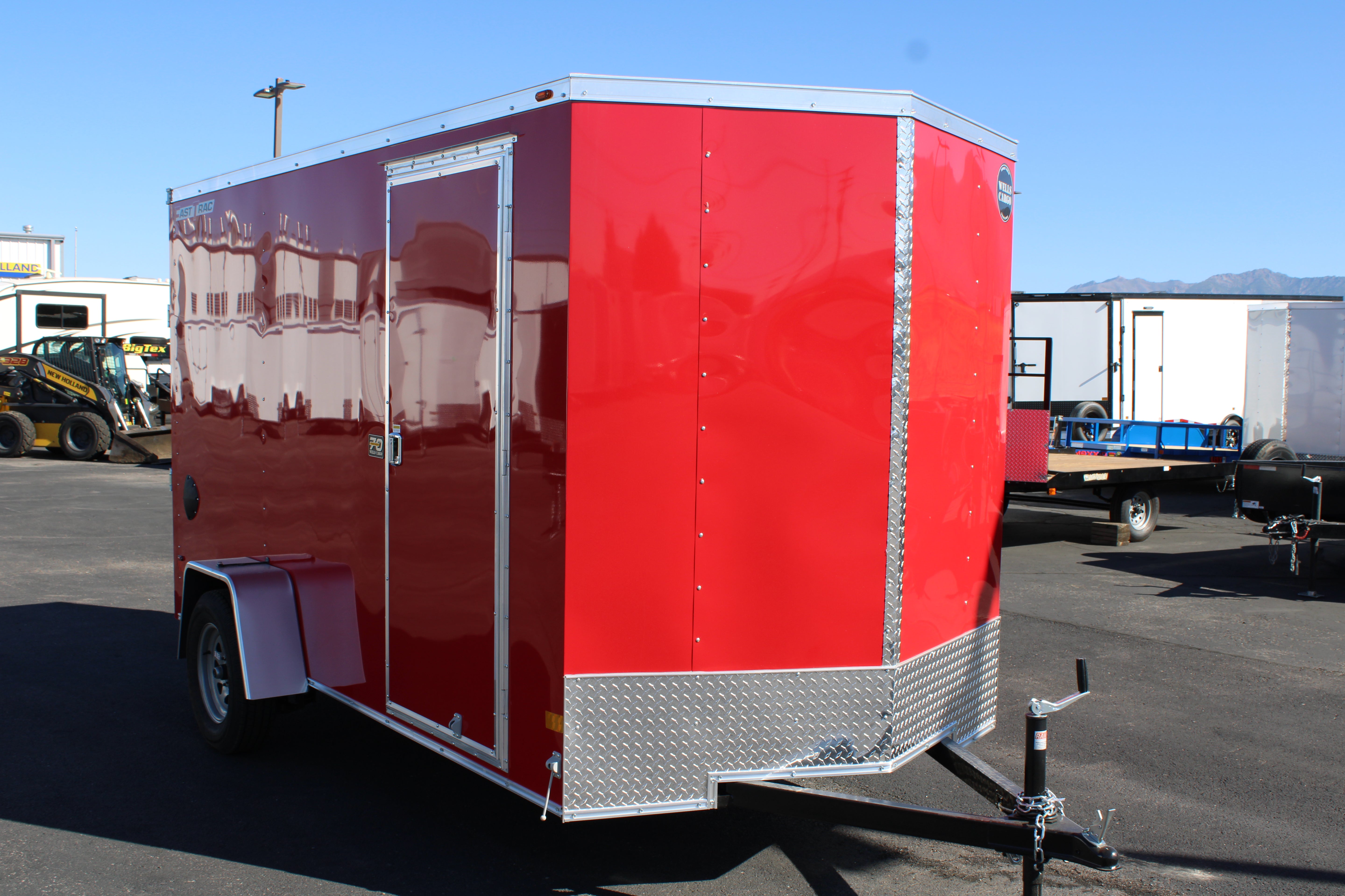 2025 Wells Cargo 6 x 12 Enclosed Trailer