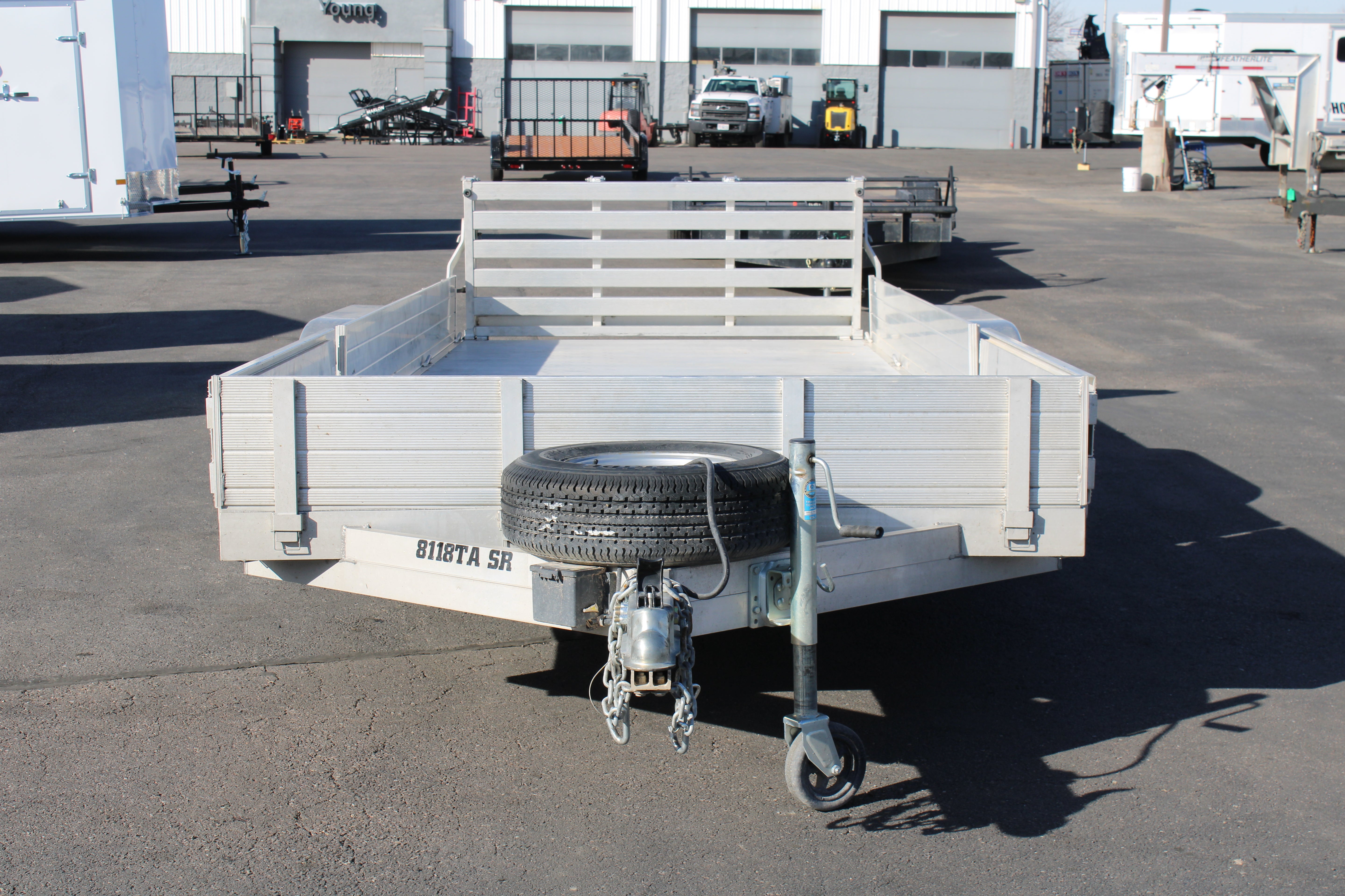 Used 18' Aluminum Utility Trailer