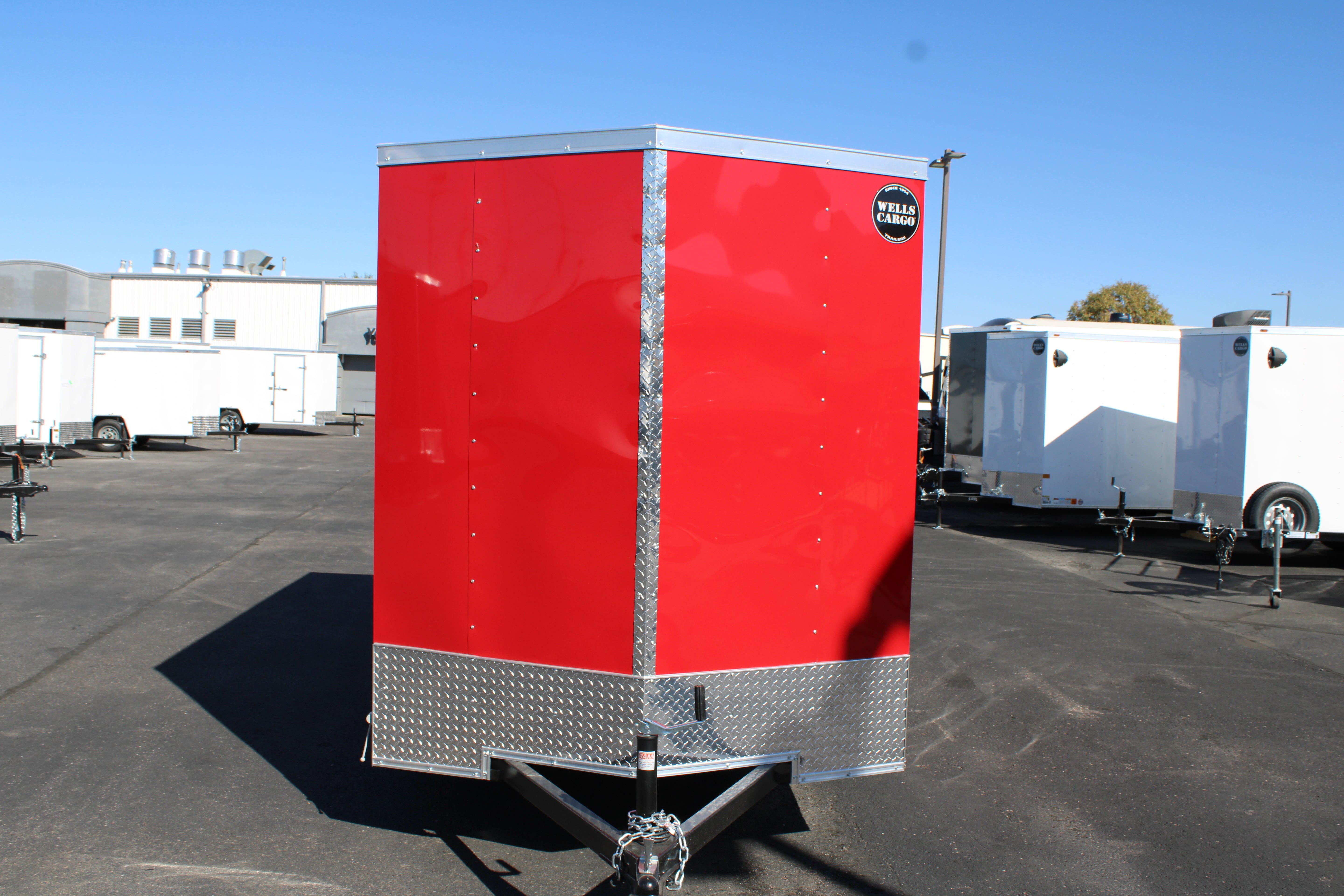 2025 Wells Cargo 6 x 12 Enclosed Trailer