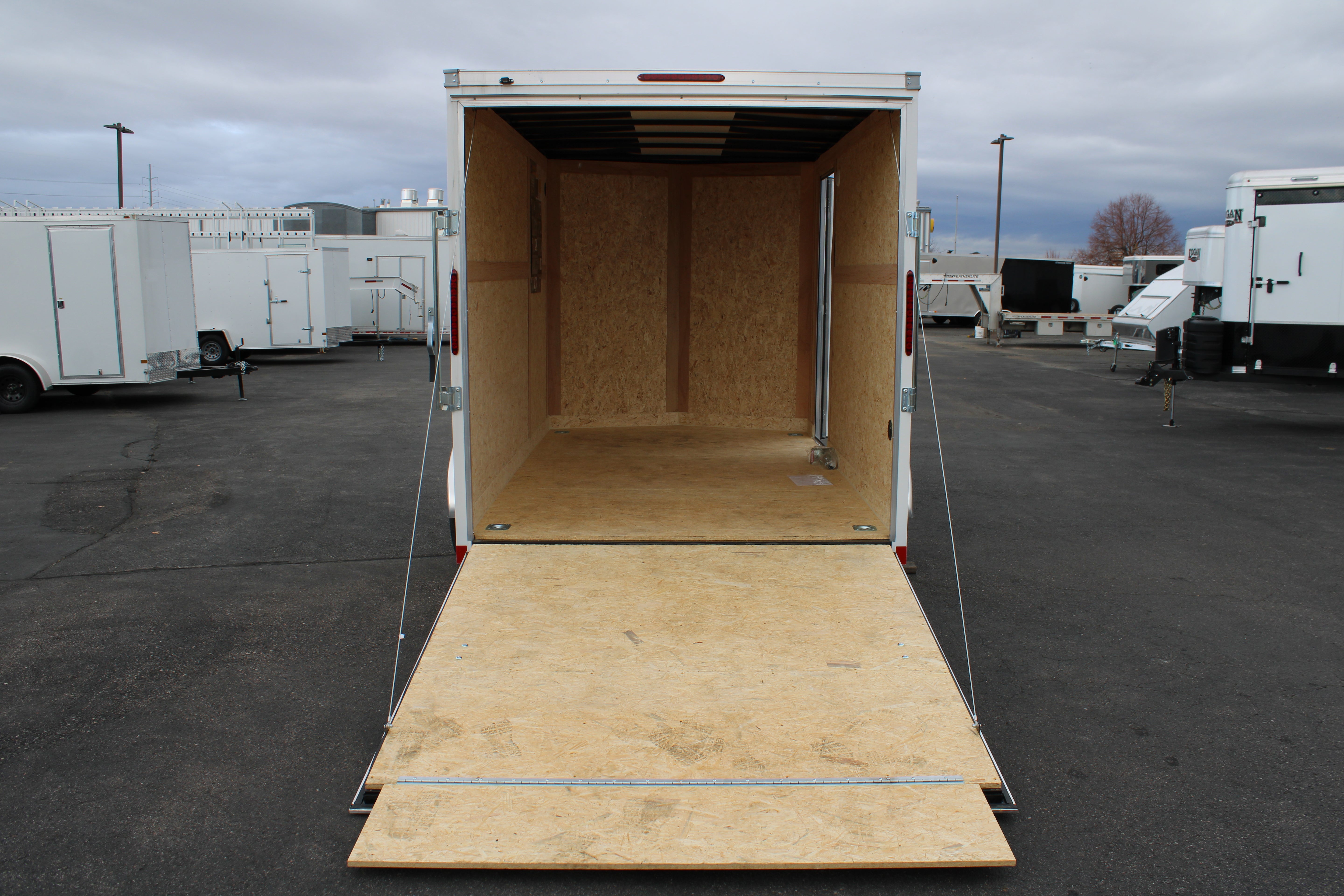 Wells Cargo 7 x 12 Deluxe Enclosed Trailer
