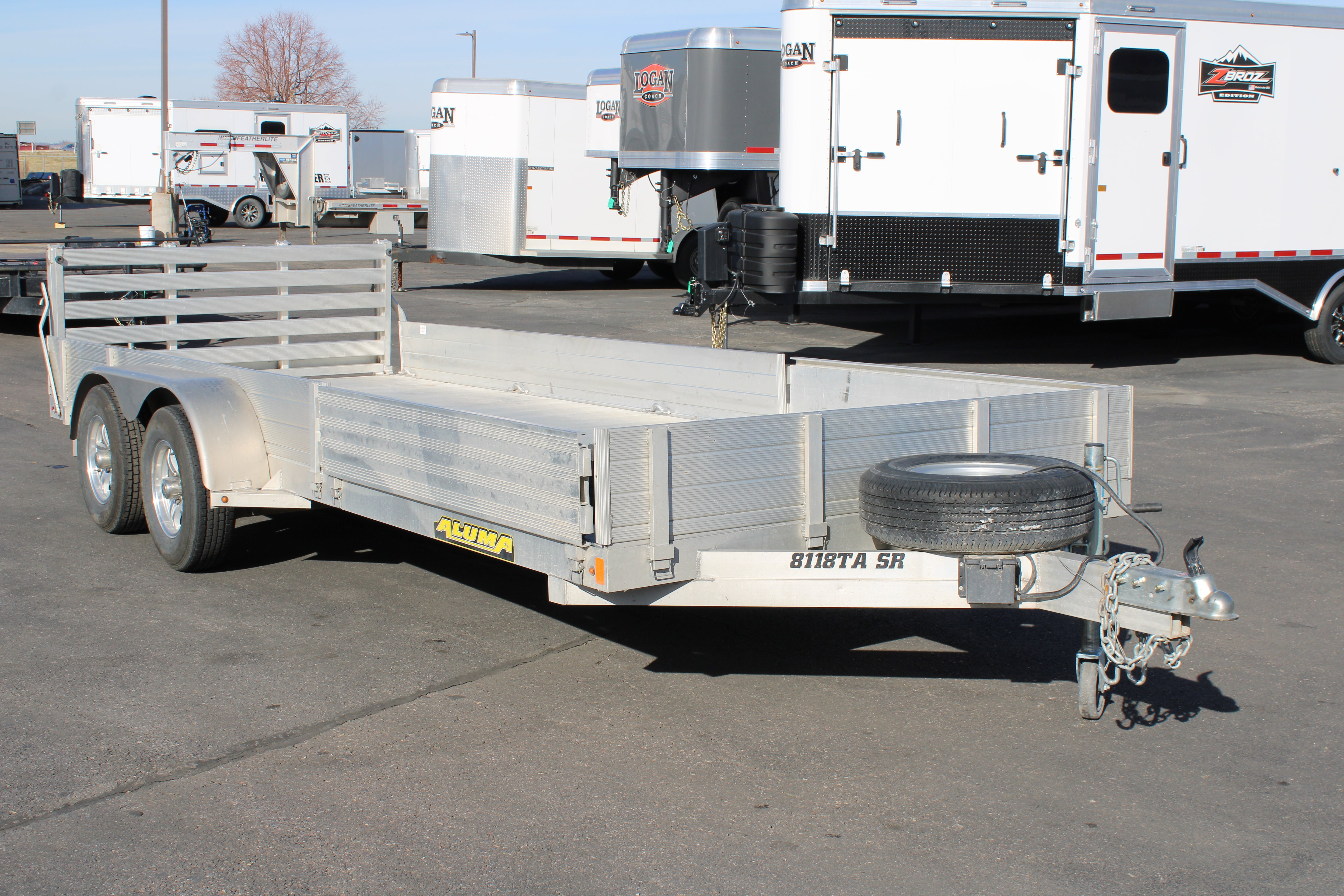 Used 18' Aluminum Utility Trailer
