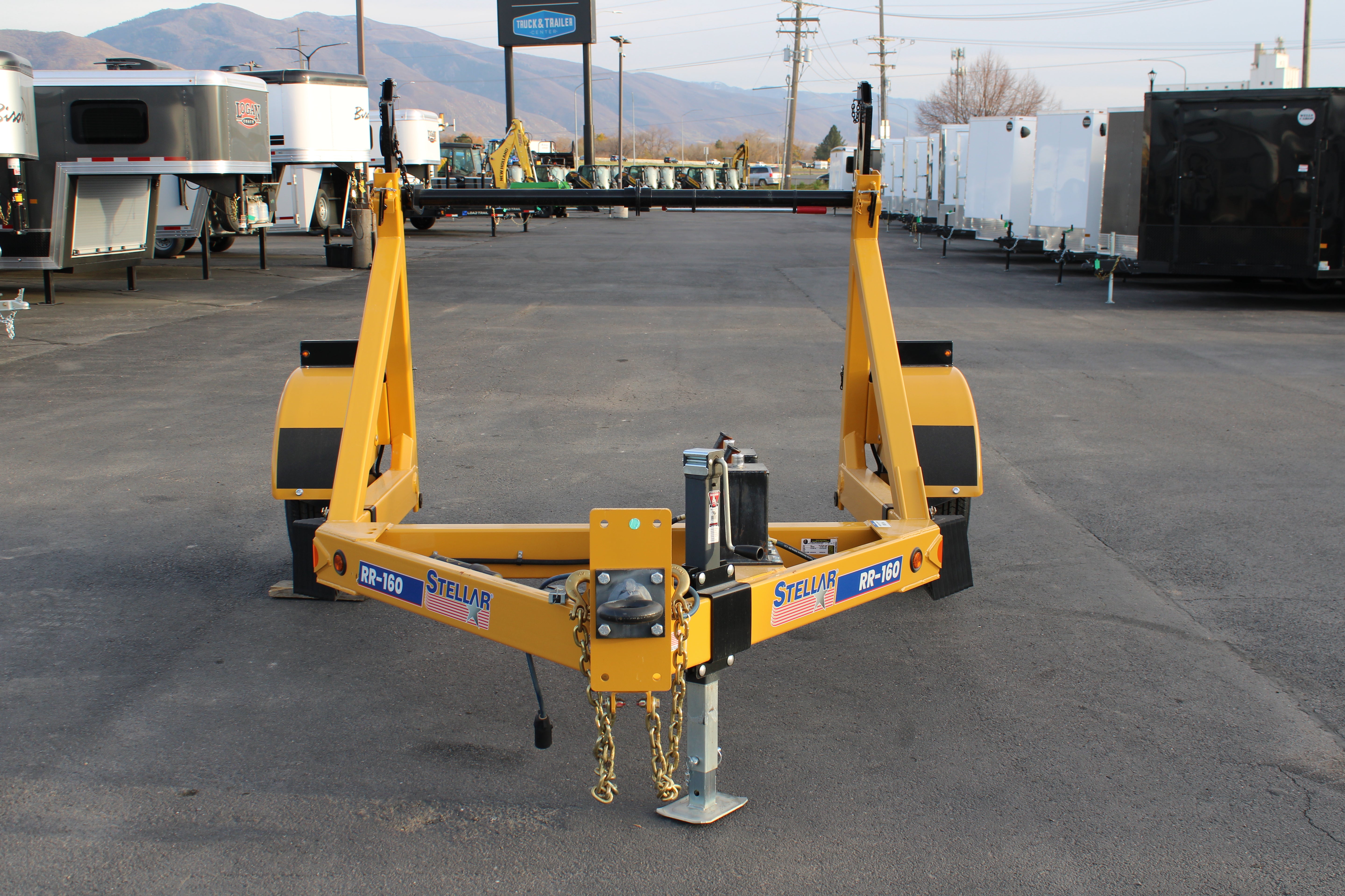 Stellar RR-160 Self-Loading Cable Trailer