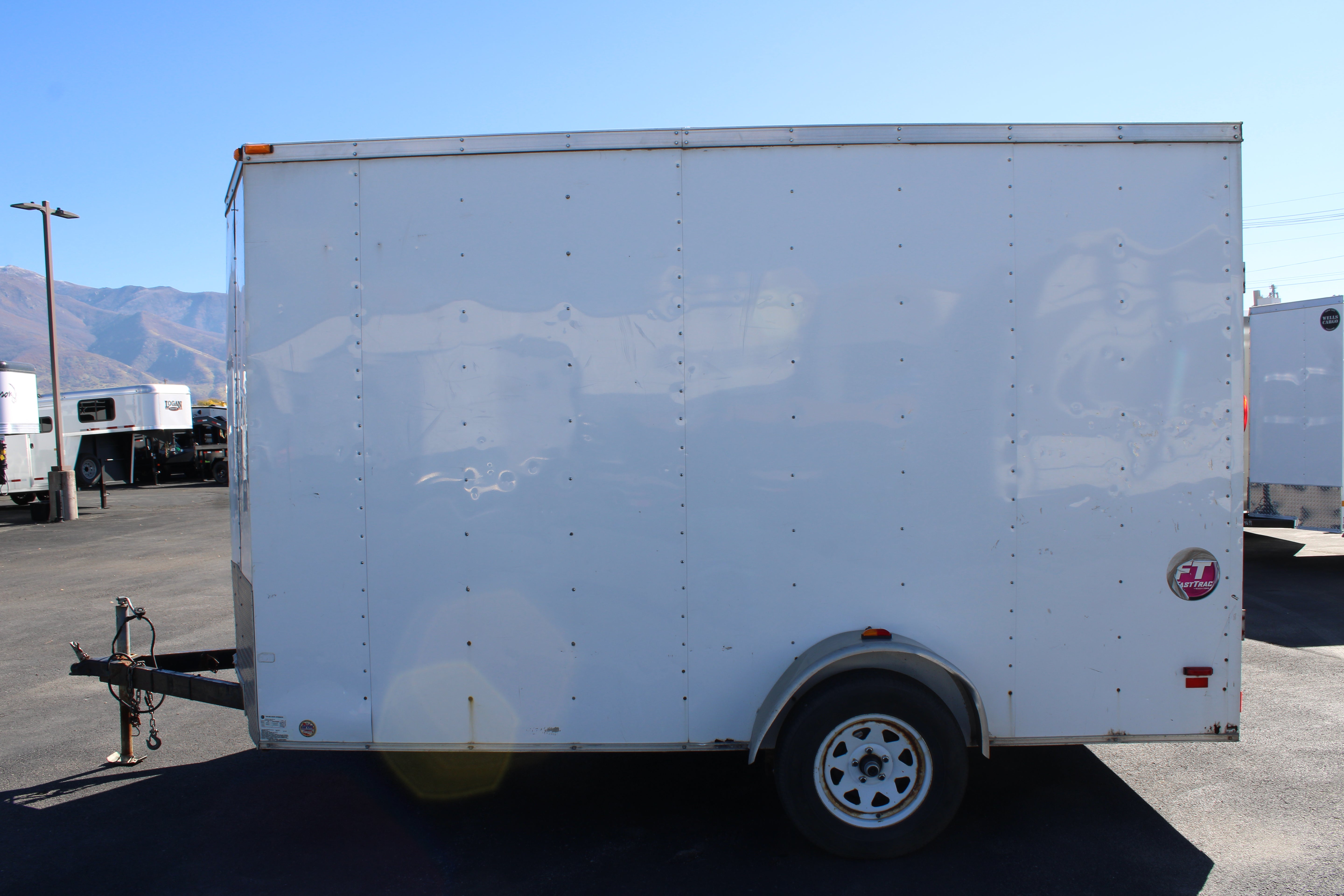 Wells Cargo 7 x 12 Deluxe Enclosed Trailer