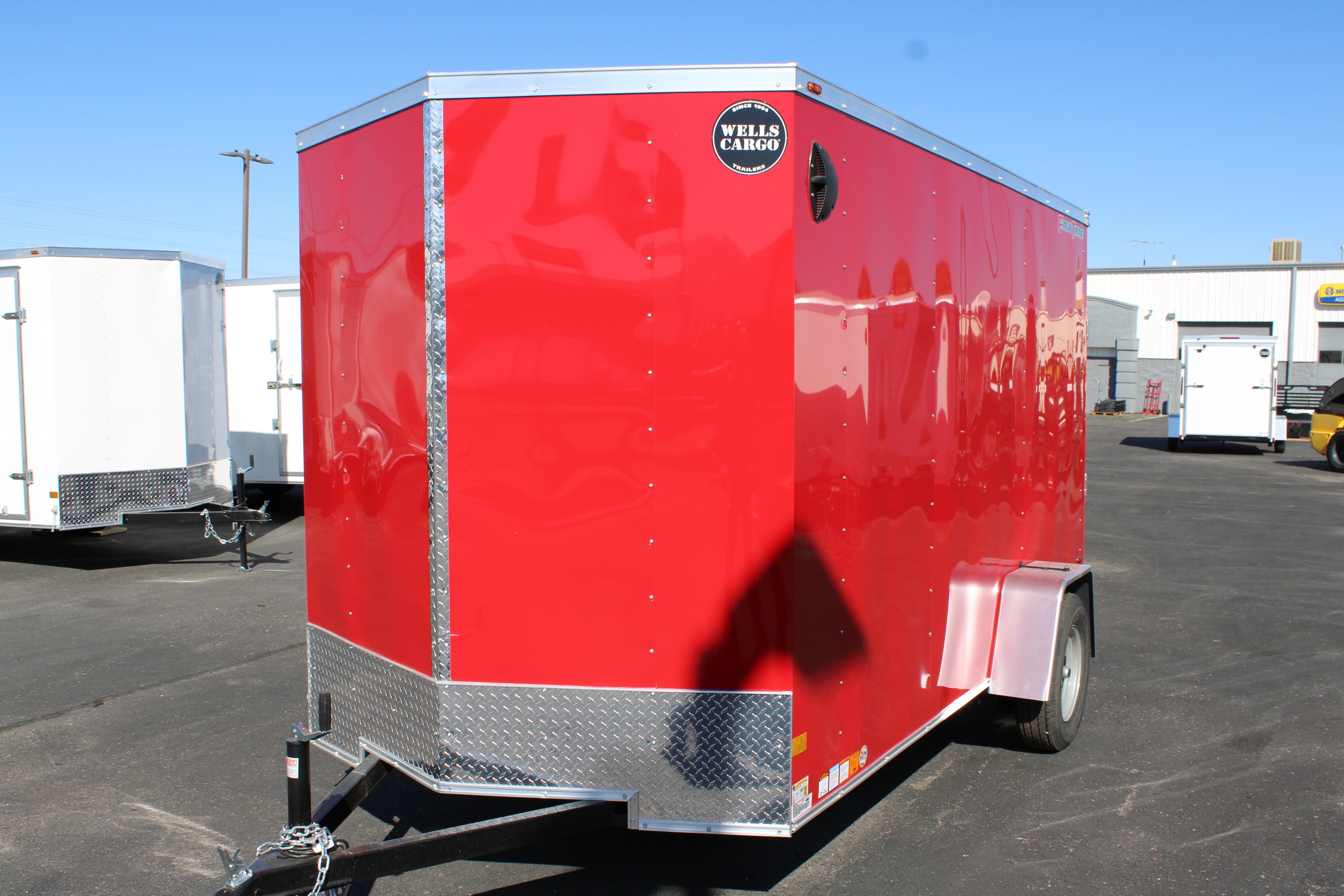 2025 Wells Cargo 6 x 12 Enclosed Trailer