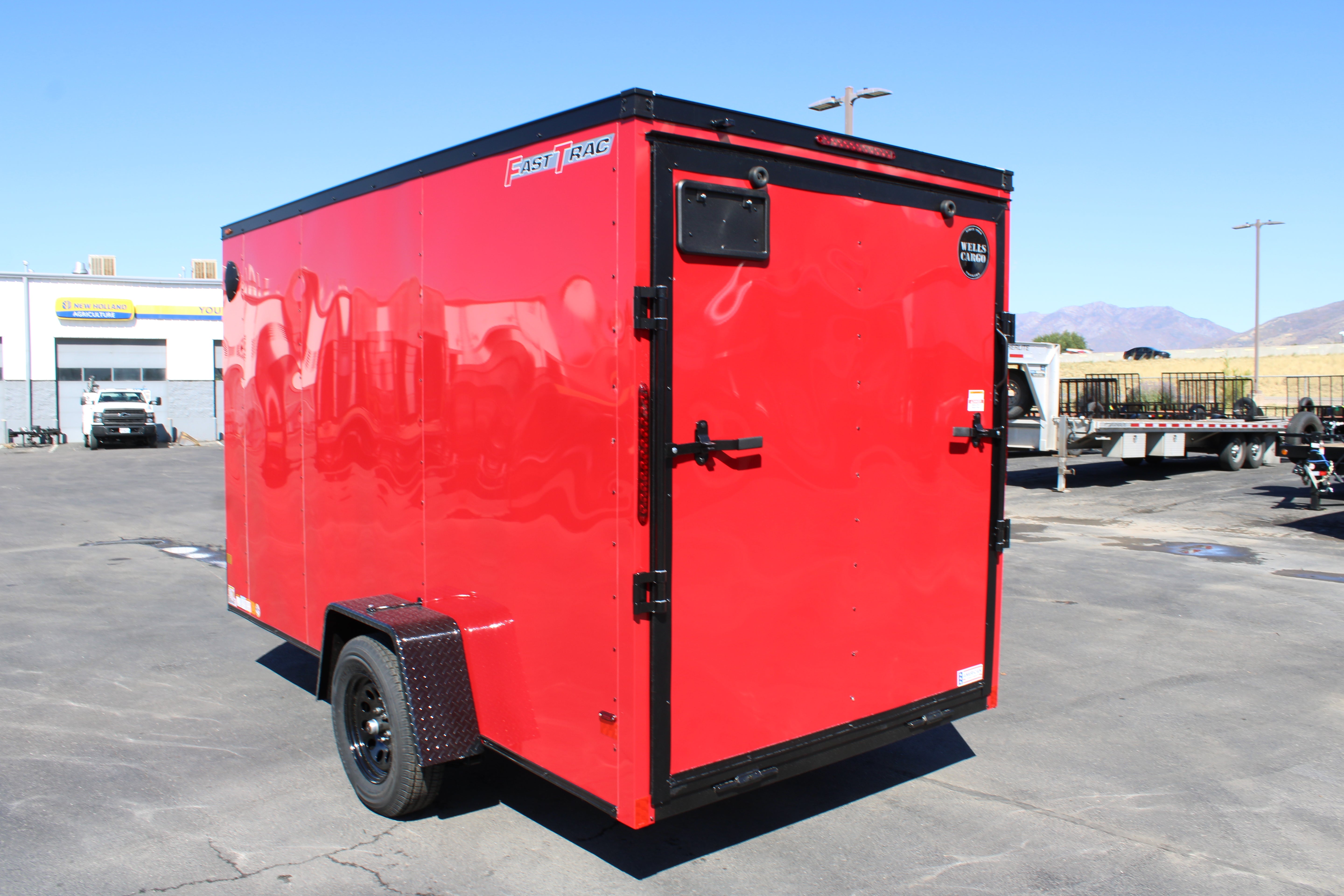 Wells Cargo 6 x 12 Deluxe Enclosed Trailer