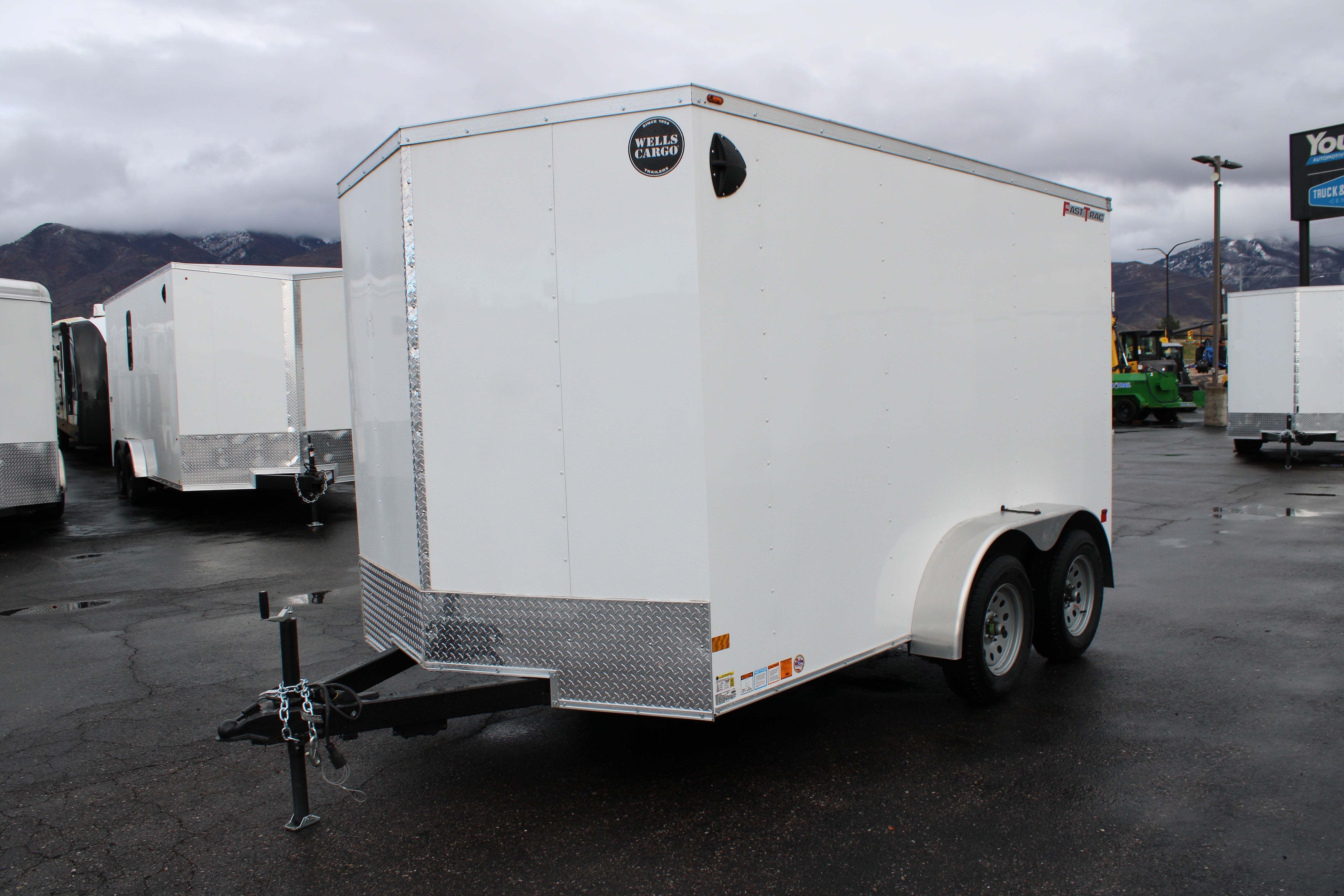 Wells Cargo 7 x 12 Deluxe Enclosed Trailer